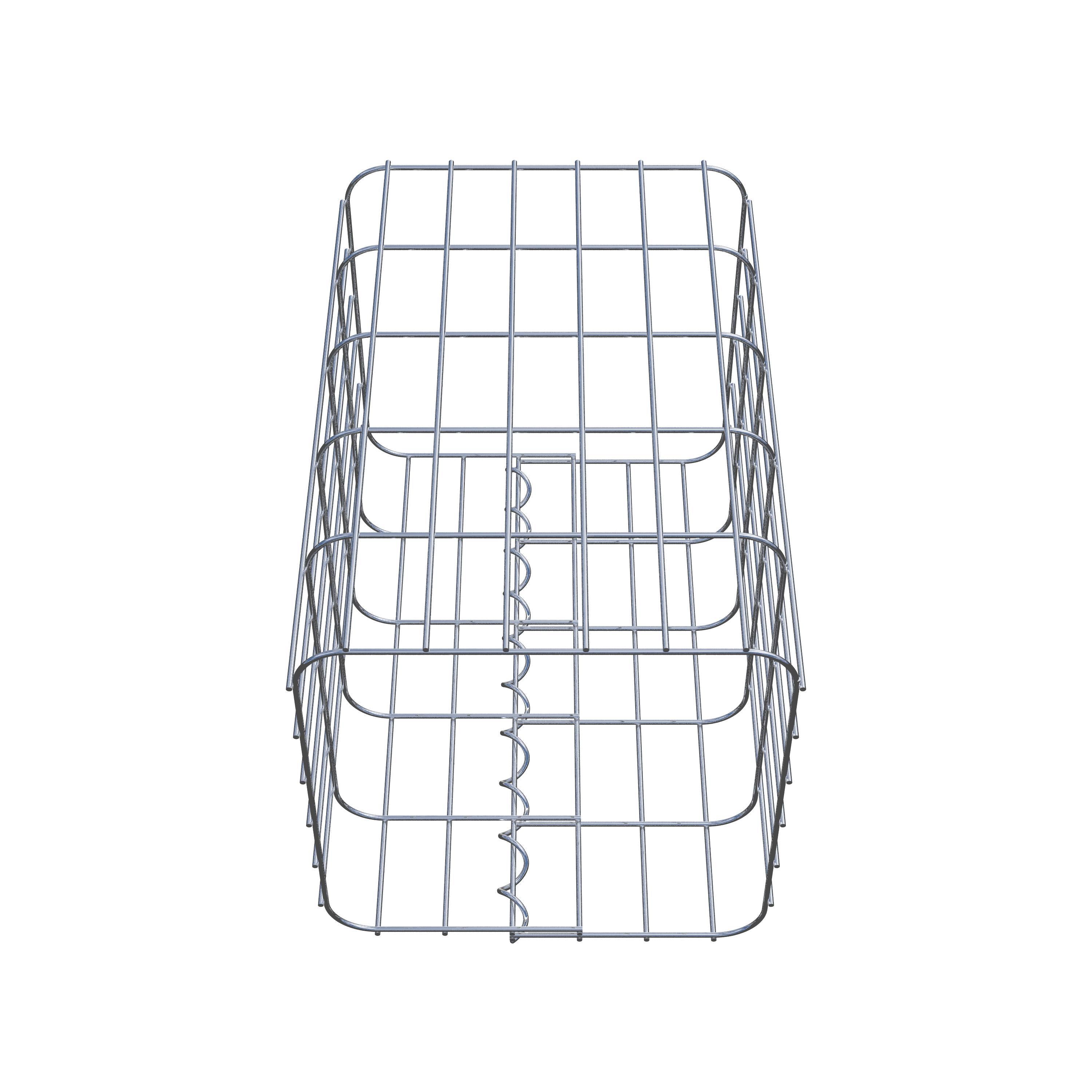 Colonne de gabion 32 x 32 cm, MW 5 x 10 cm carré