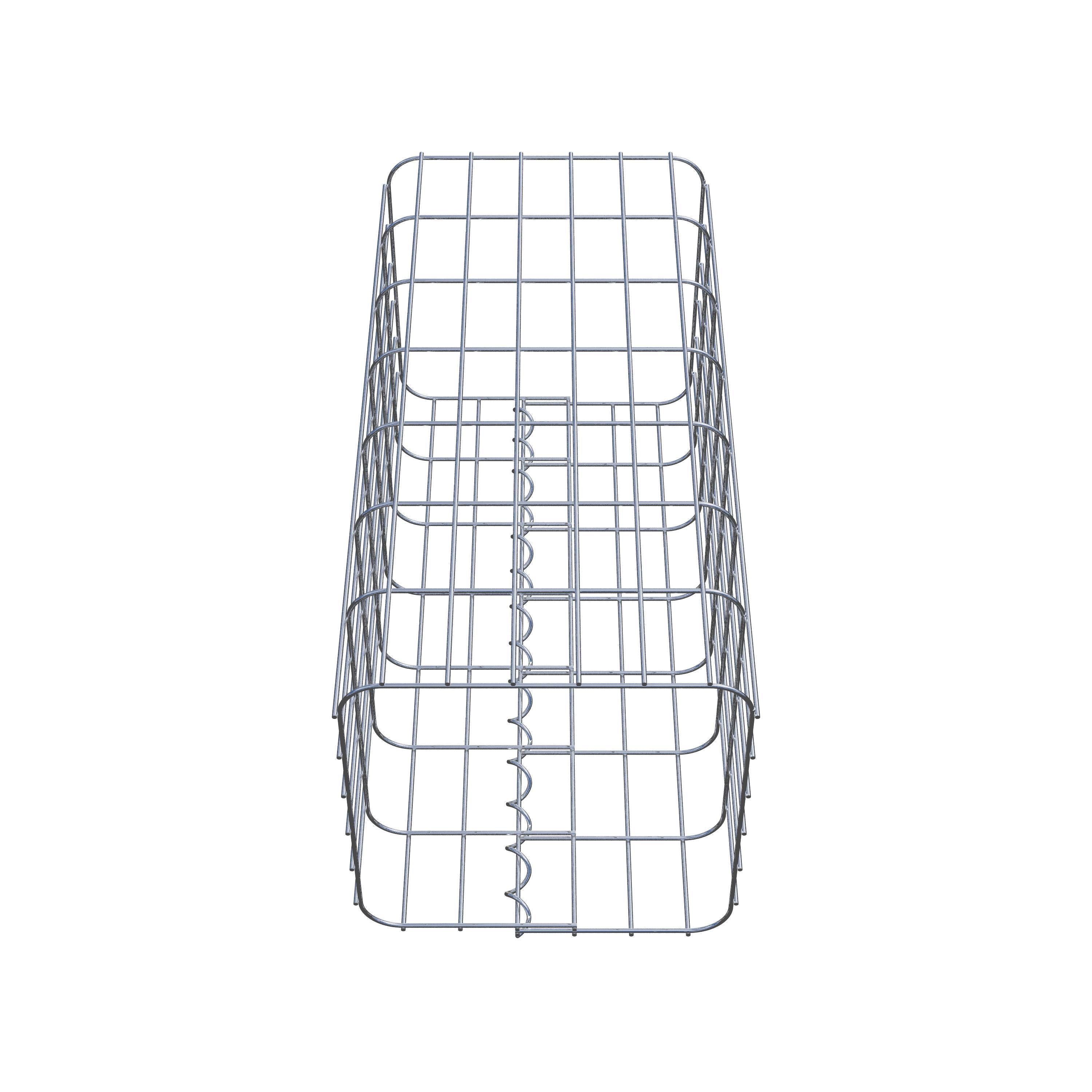 Colonne de gabion 32 x 32 cm, MW 5 x 10 cm carré