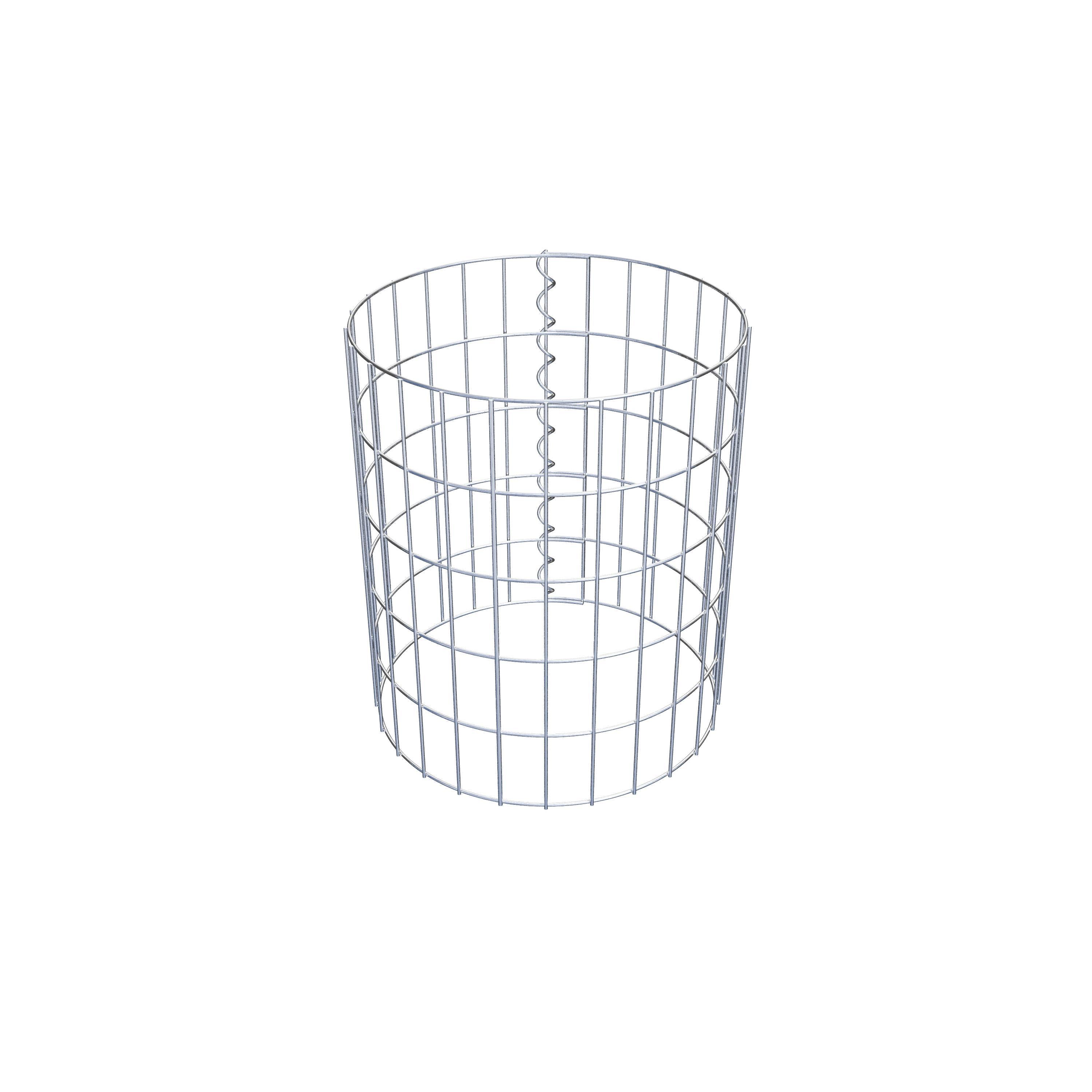 Gabionensäule Durchmesser 42 cm, MW 5 x 10 cm rund