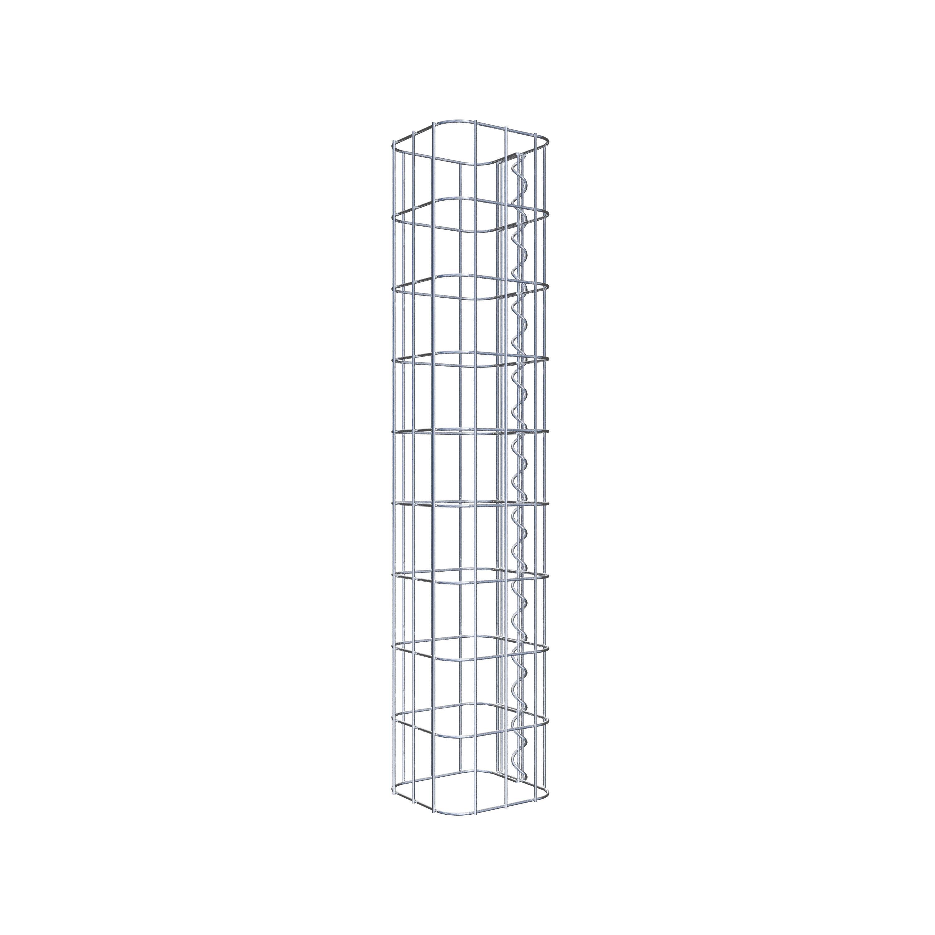 Gabionpelare 17 x 17 cm, MW 5 x 10 cm kvadrat