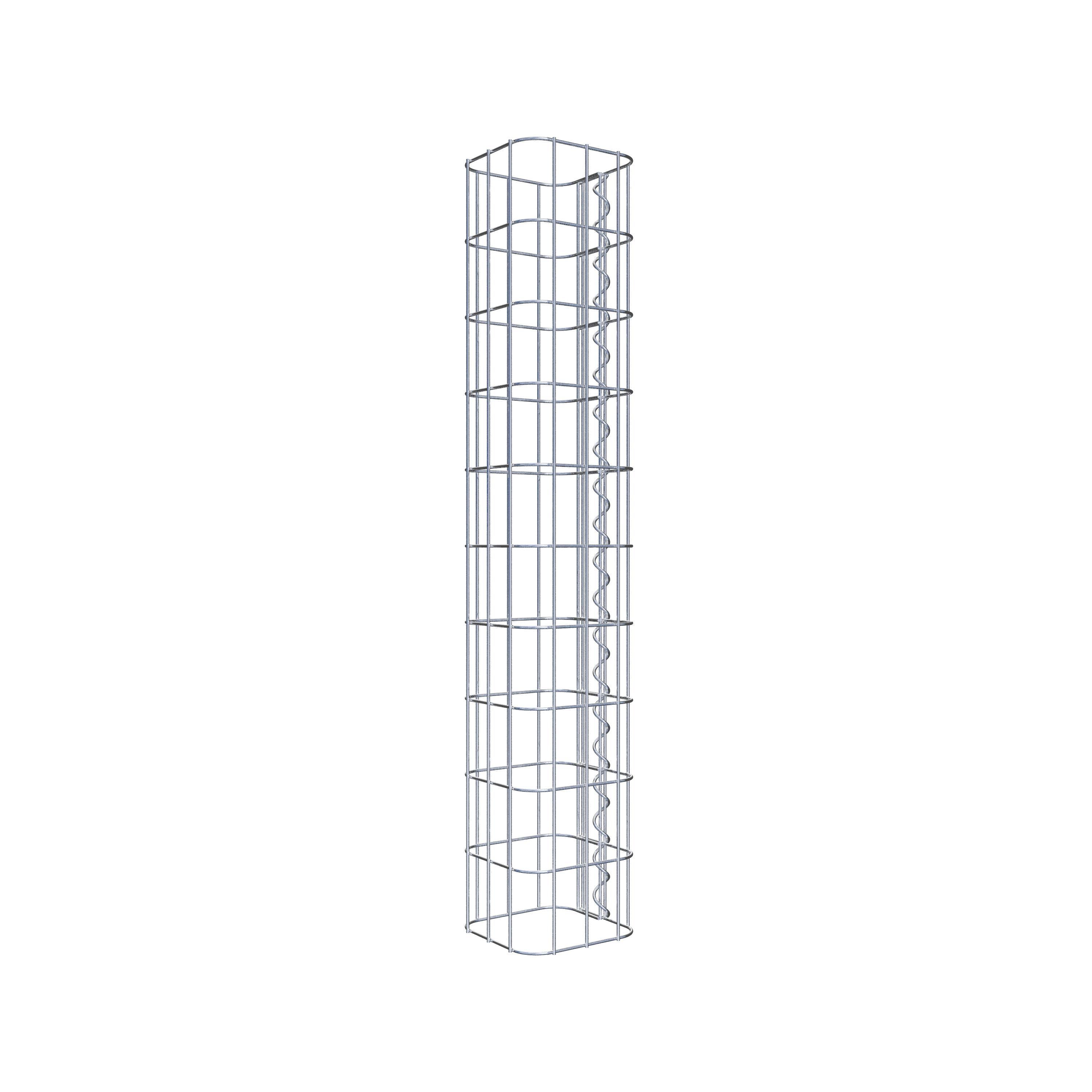 Gabionpelare 17 x 17 cm, MW 5 x 10 cm kvadrat