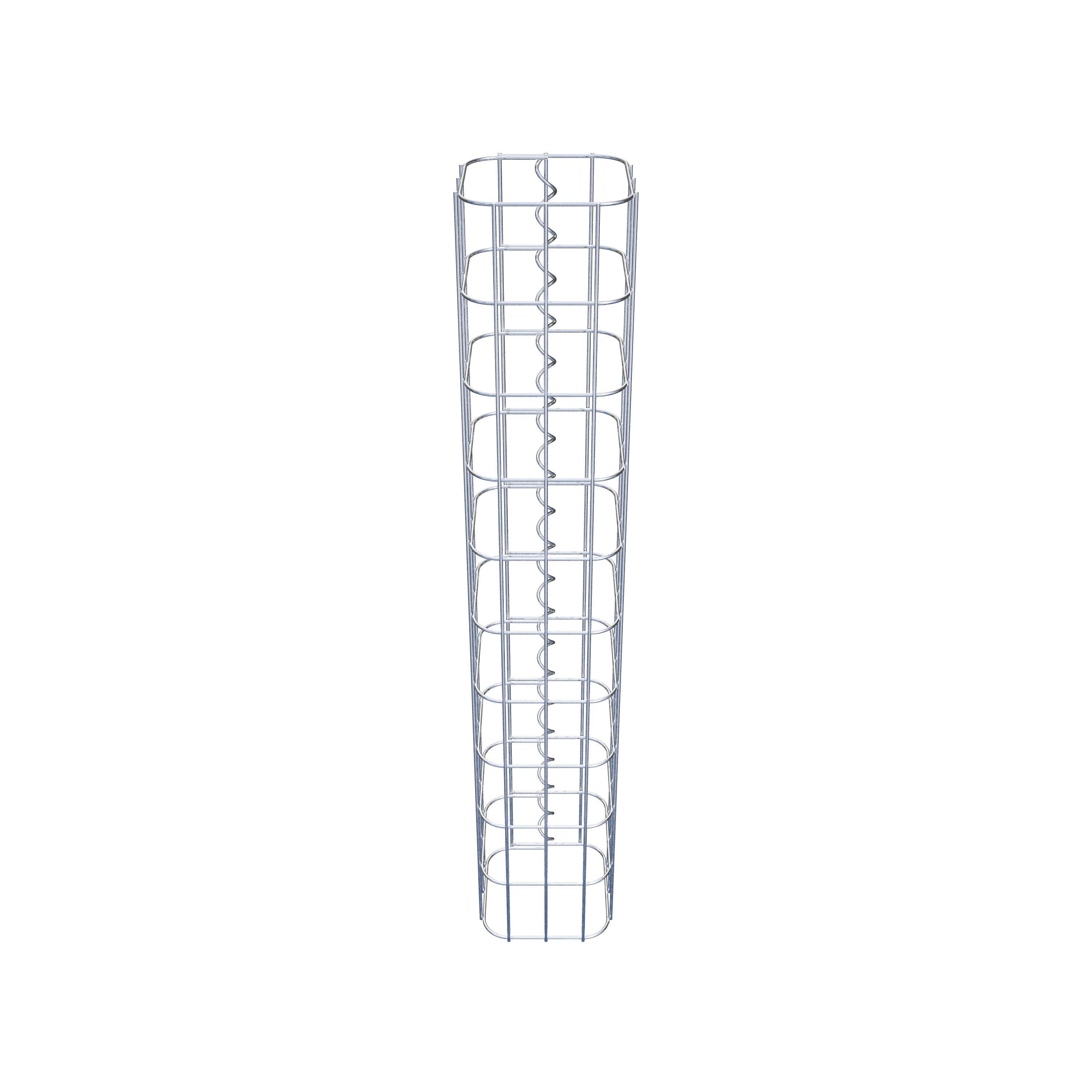 Gabionpelare 17 x 17 cm, MW 5 x 10 cm kvadrat