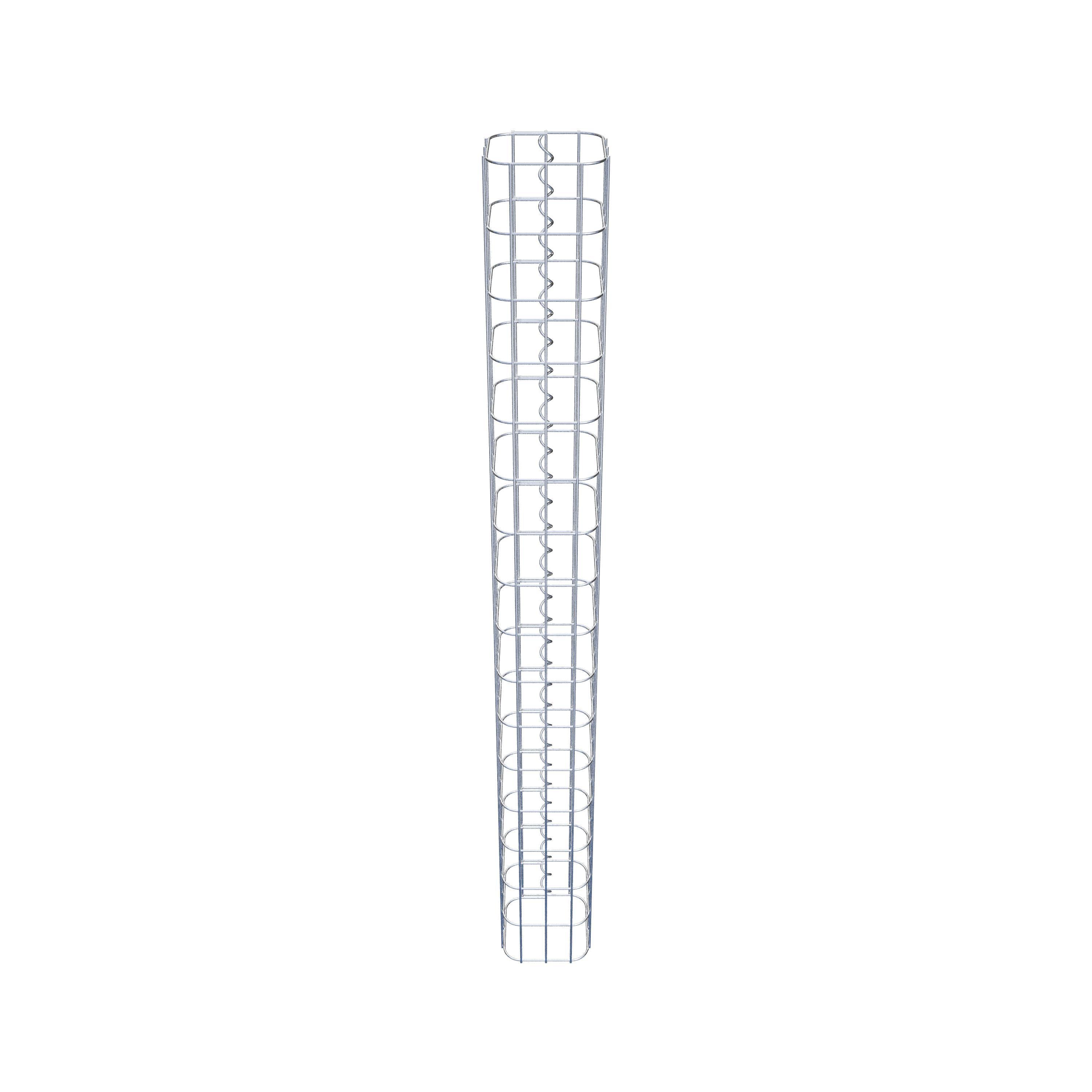 Gabionpelare 17 x 17 cm, MW 5 x 10 cm kvadrat