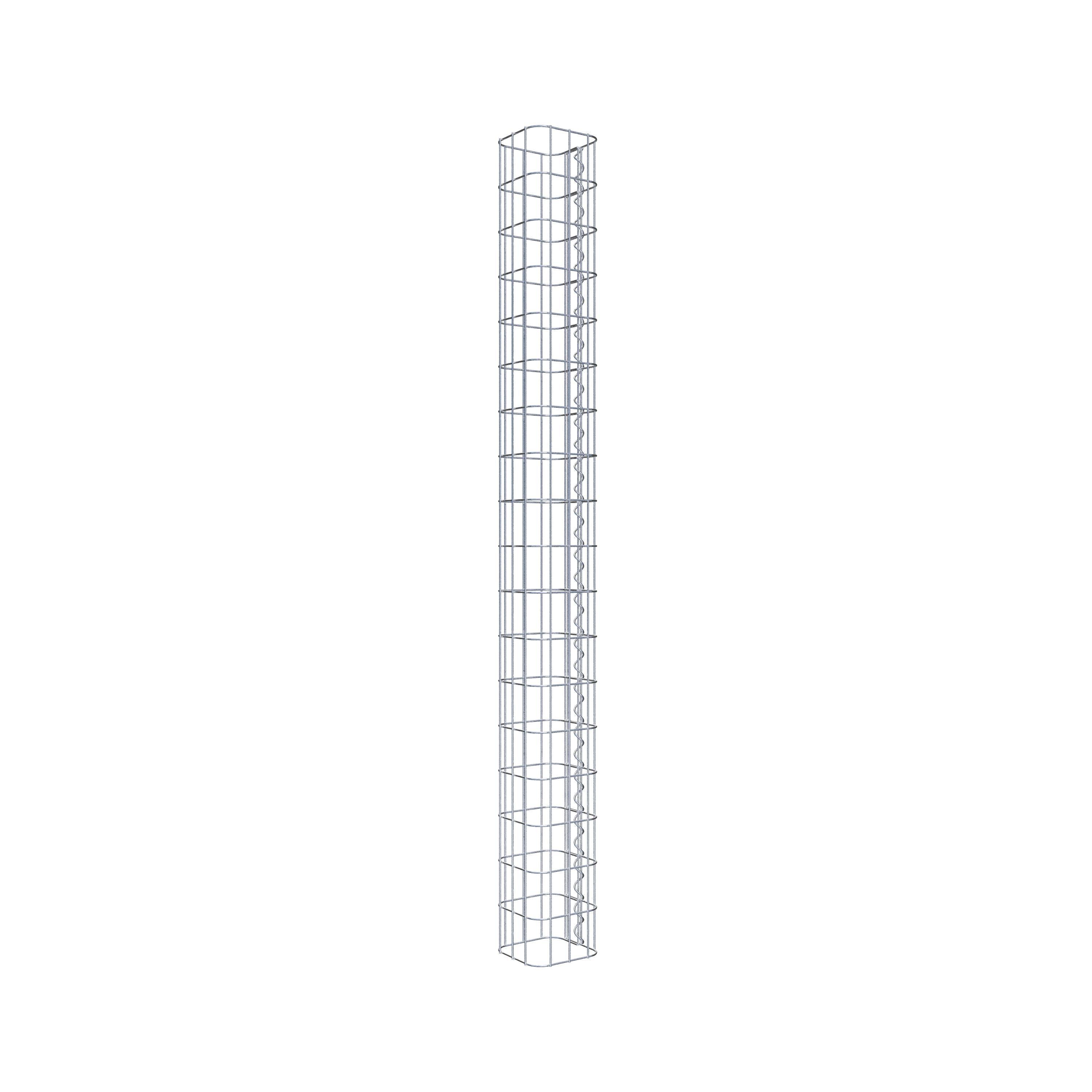 Gabionpelare 17 x 17 cm, MW 5 x 10 cm kvadrat