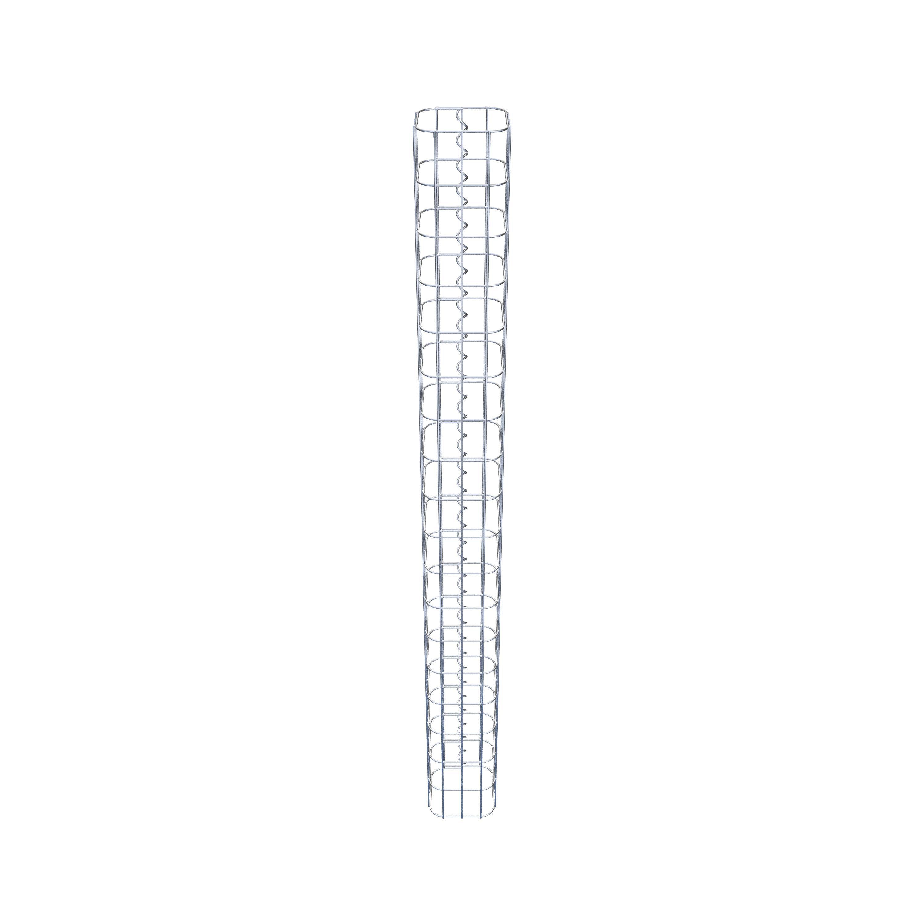 Gabionpelare 17 x 17 cm, MW 5 x 10 cm kvadrat
