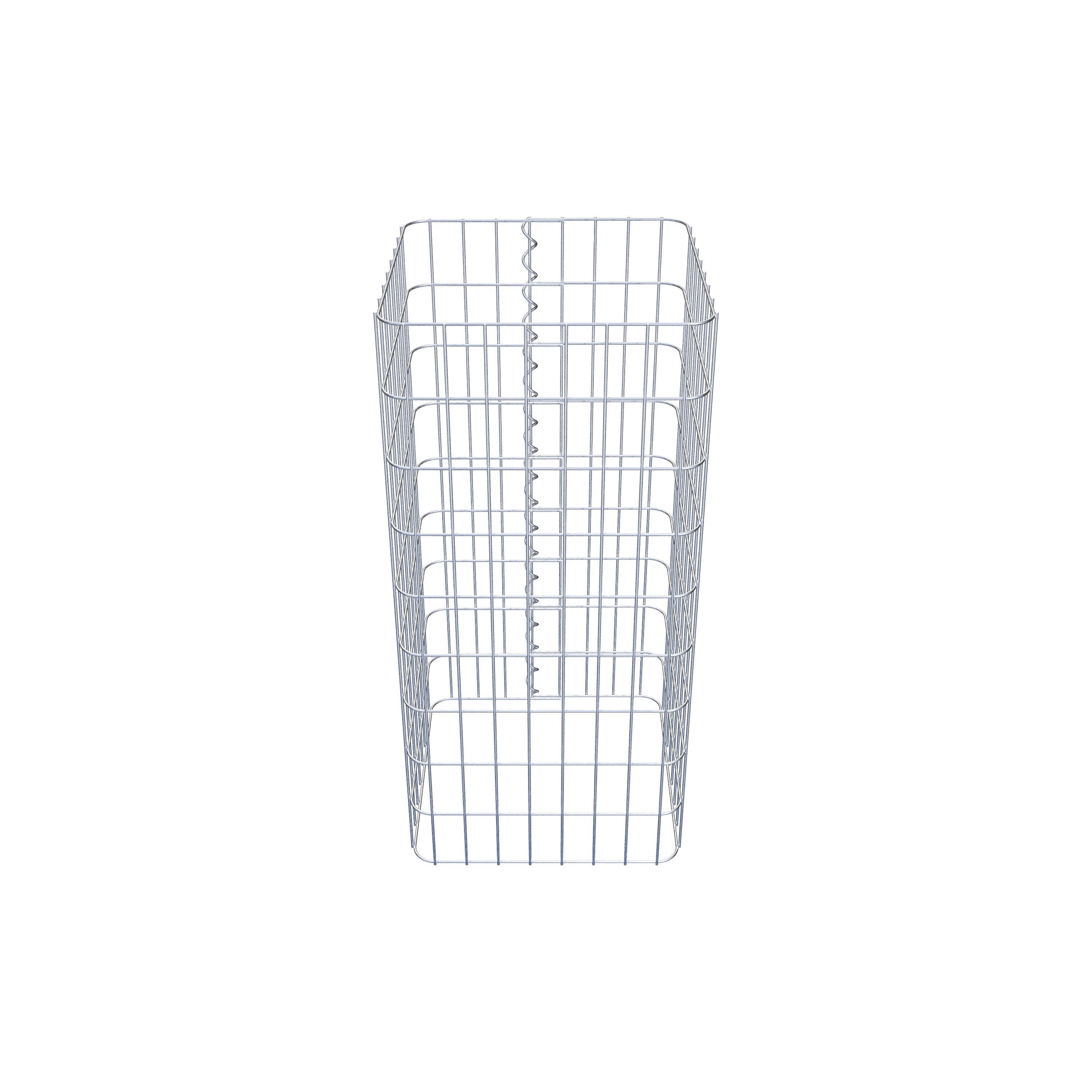 Gabionpelare 42 x 42 cm, MW 5 x 10 cm kvadrat
