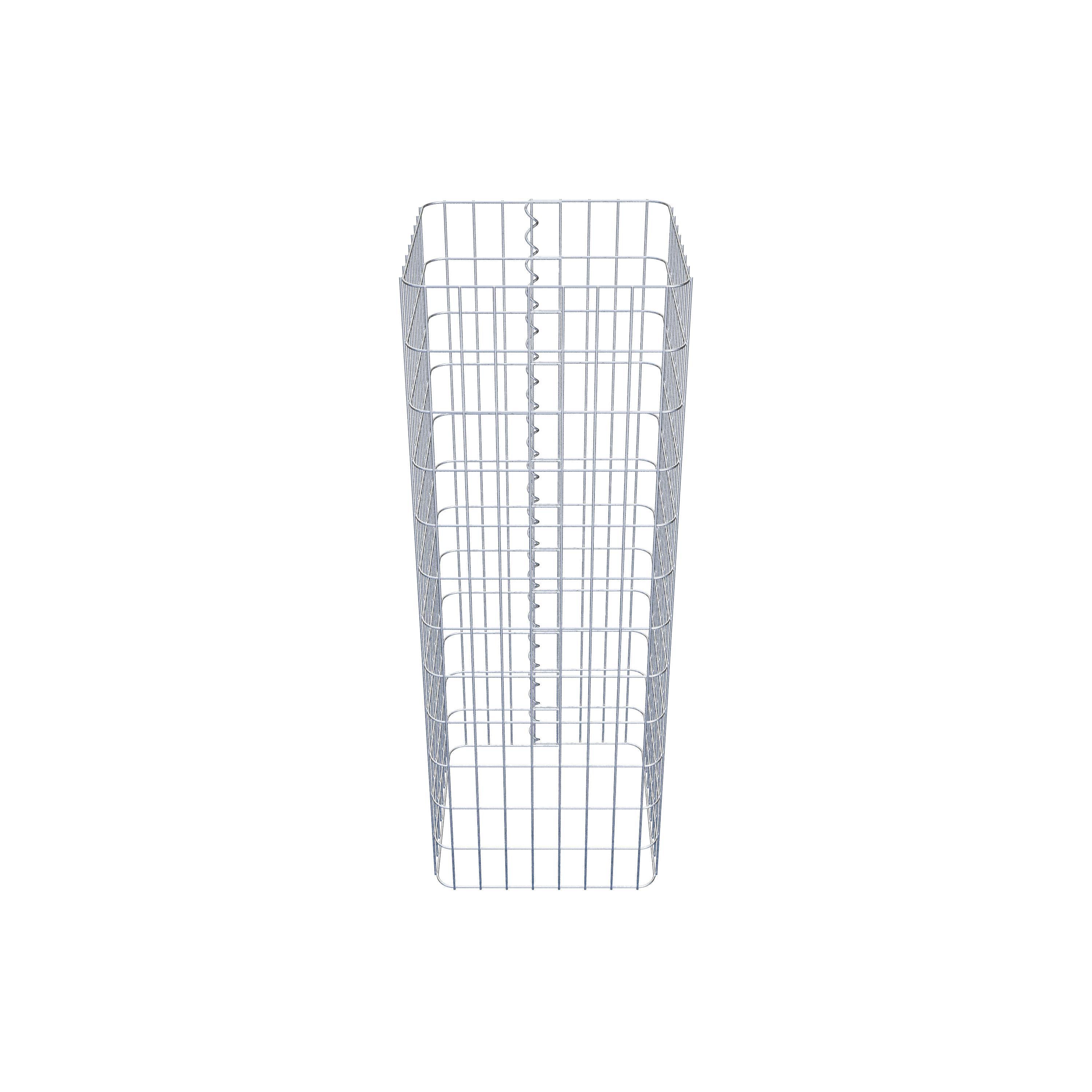 Gabionpelare 42 x 42 cm, MW 5 x 10 cm kvadrat