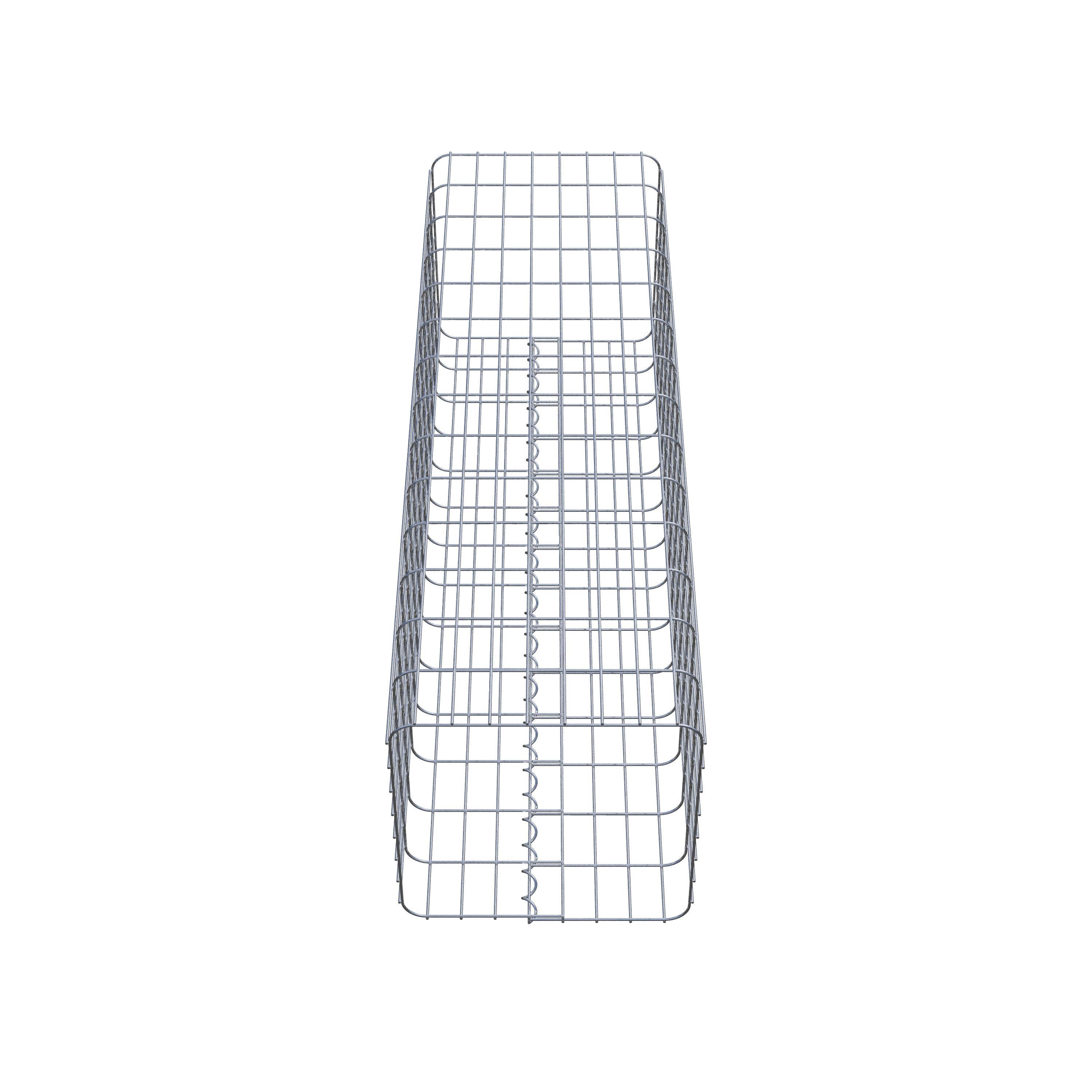 Gabionpelare 42 x 42 cm, MW 5 x 10 cm kvadrat