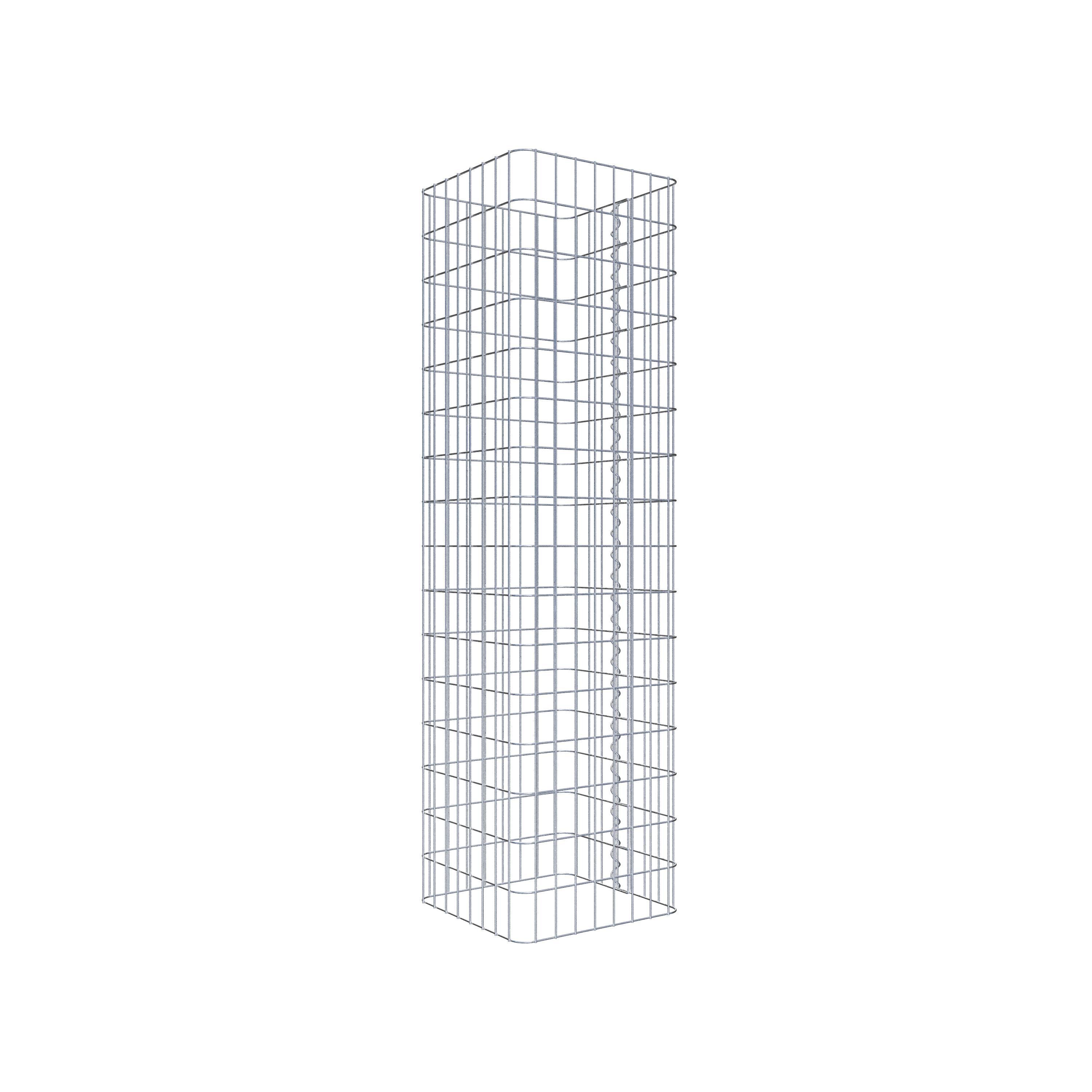 Gabionpelare 42 x 42 cm, MW 5 x 10 cm kvadrat