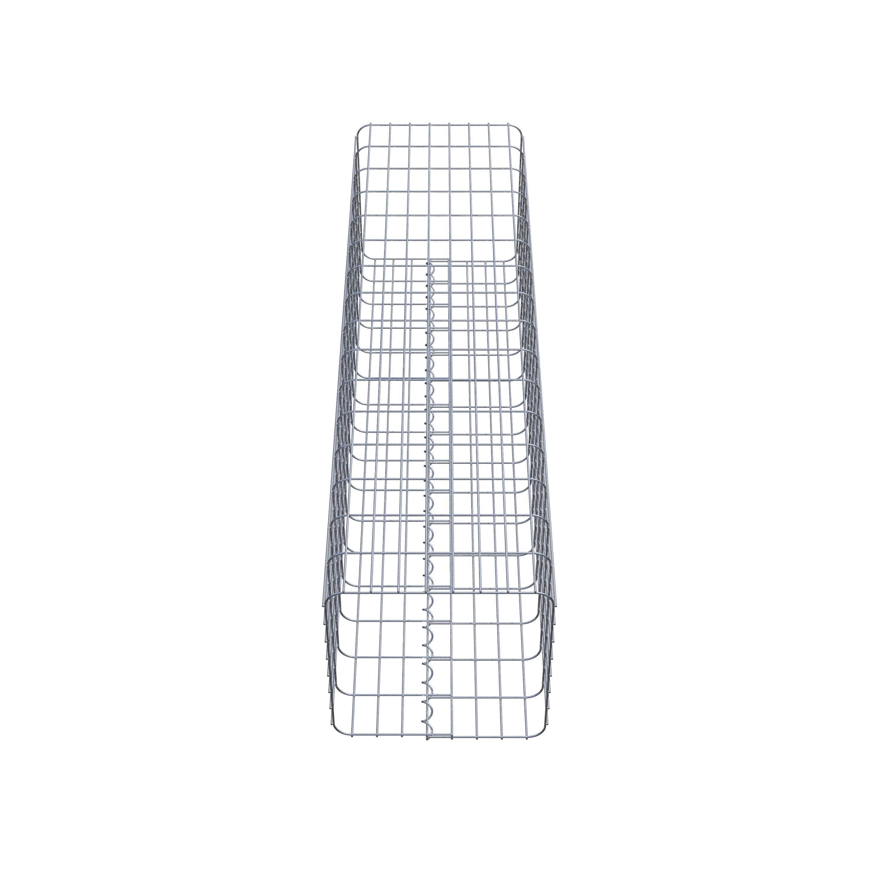 Gabionpelare 42 x 42 cm, MW 5 x 10 cm kvadrat