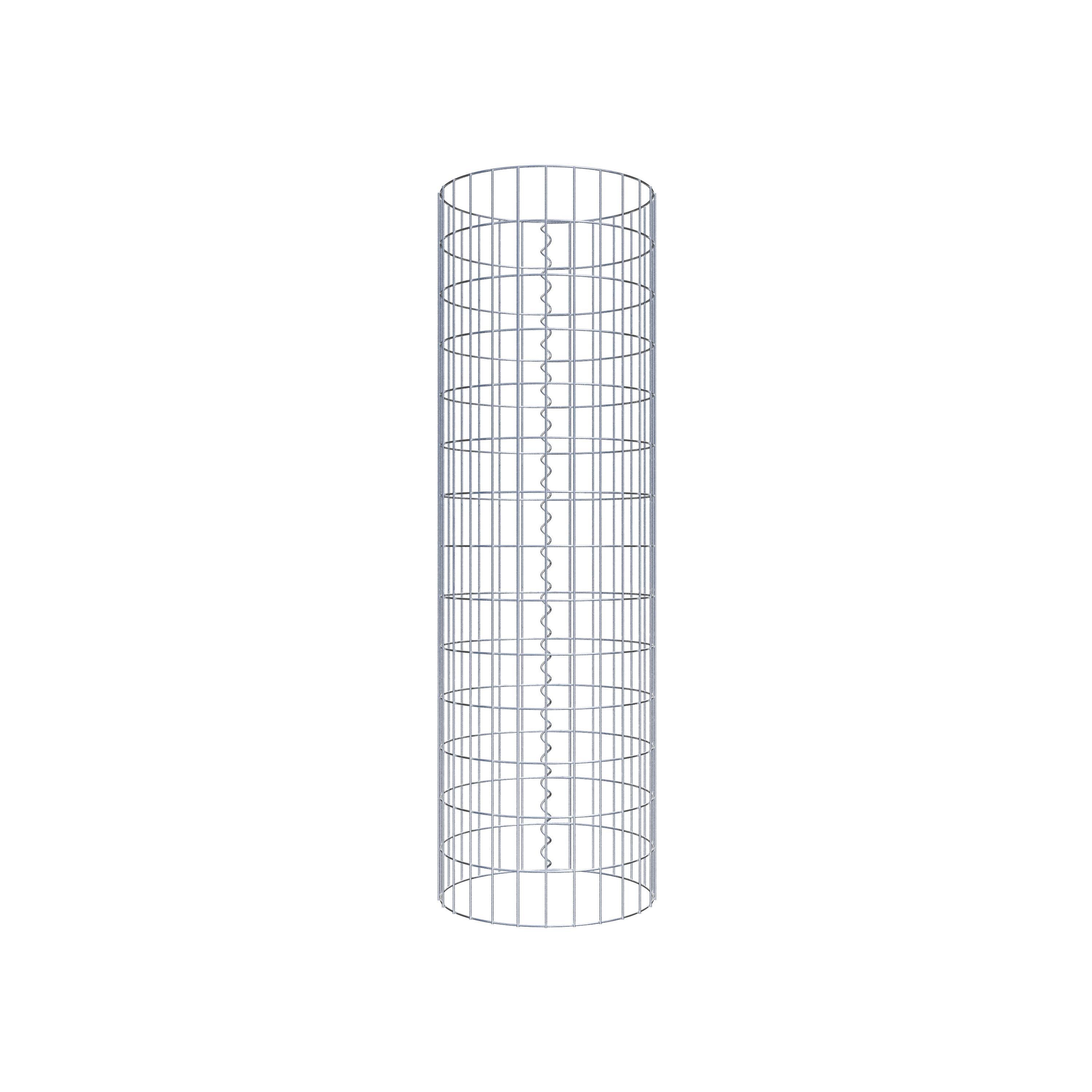 Gabionensäule Durchmesser 42 cm, MW 5 x 10 cm rund