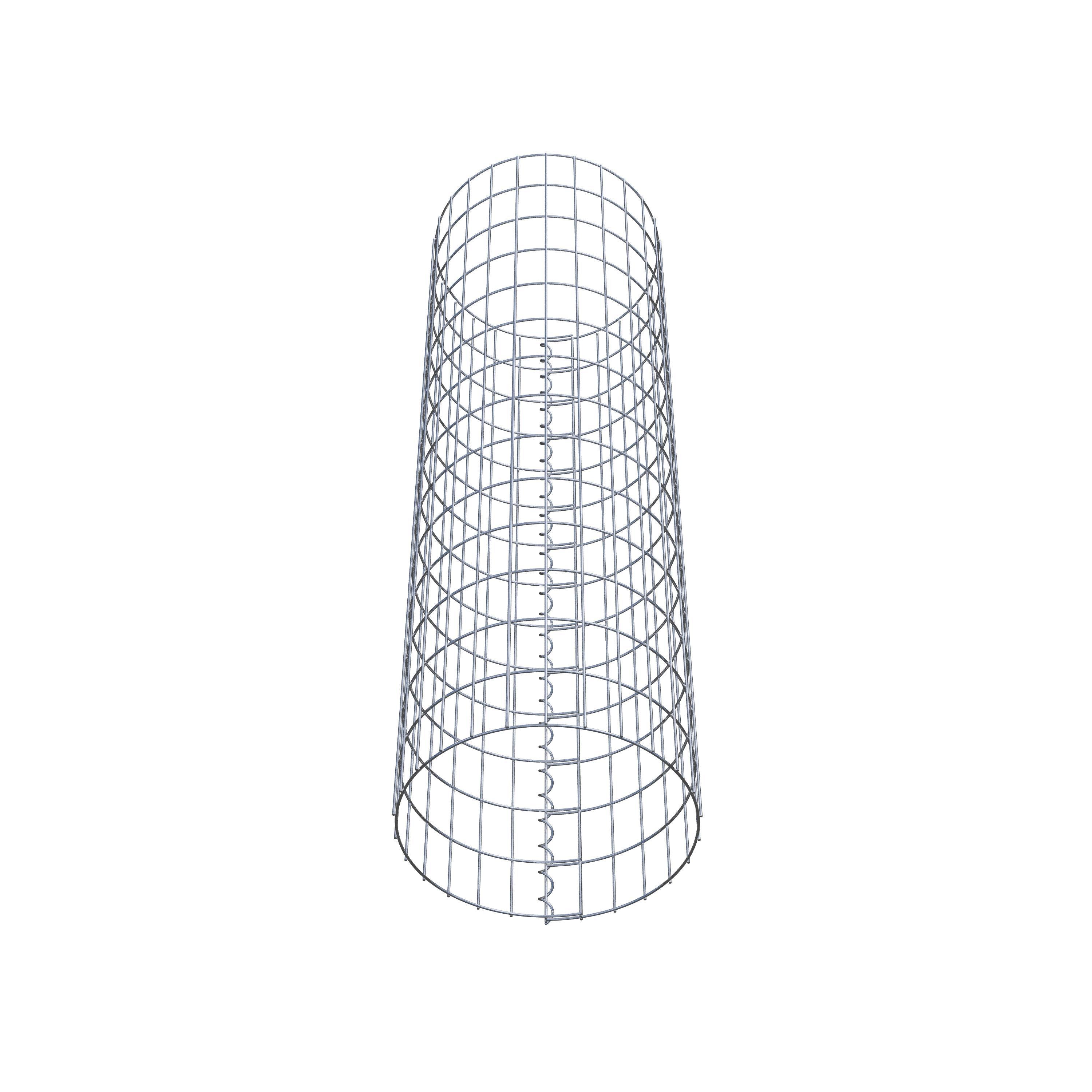 Gabionensäule Durchmesser 42 cm, MW 5 x 10 cm rund