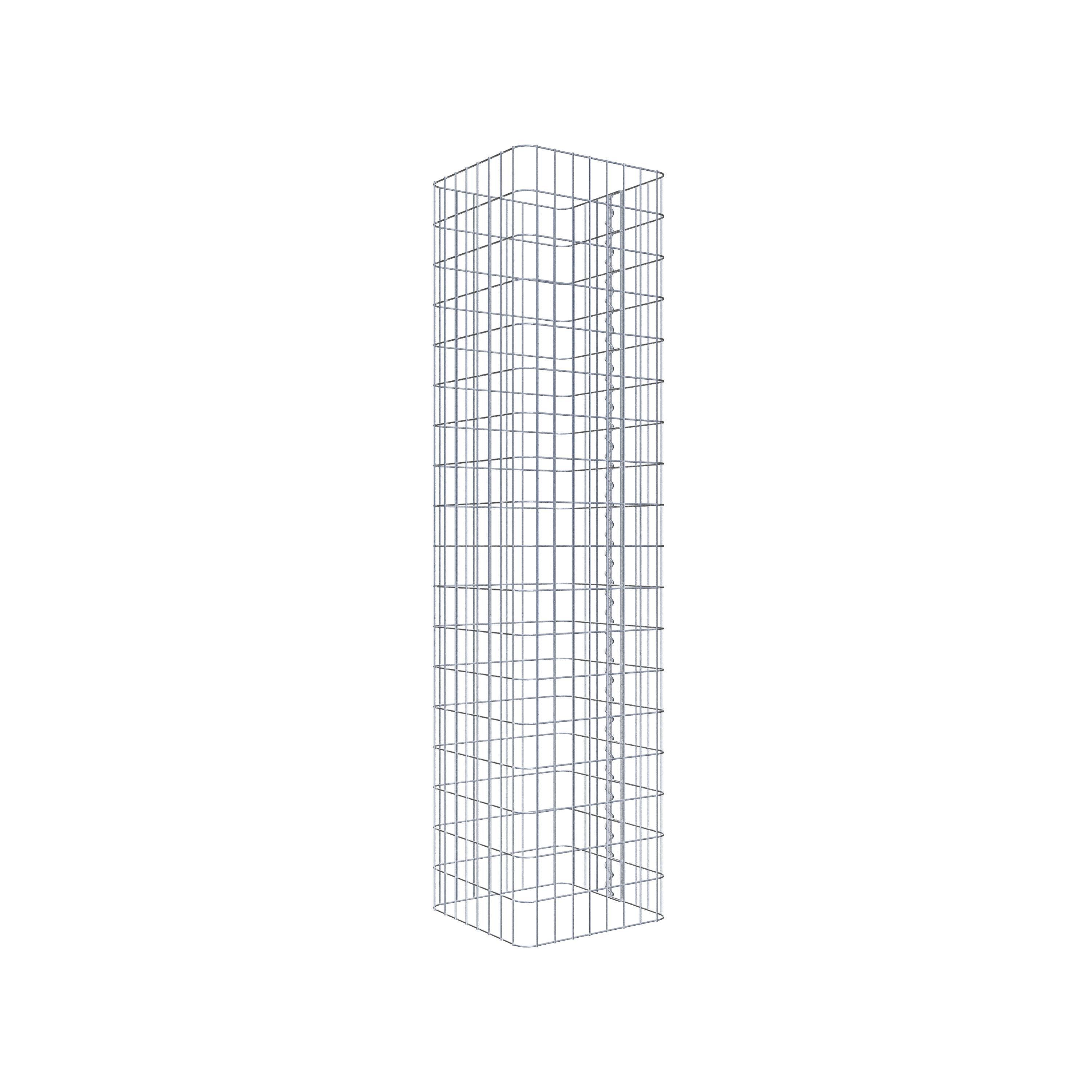Gabionpelare 42 x 42 cm, MW 5 x 10 cm kvadrat
