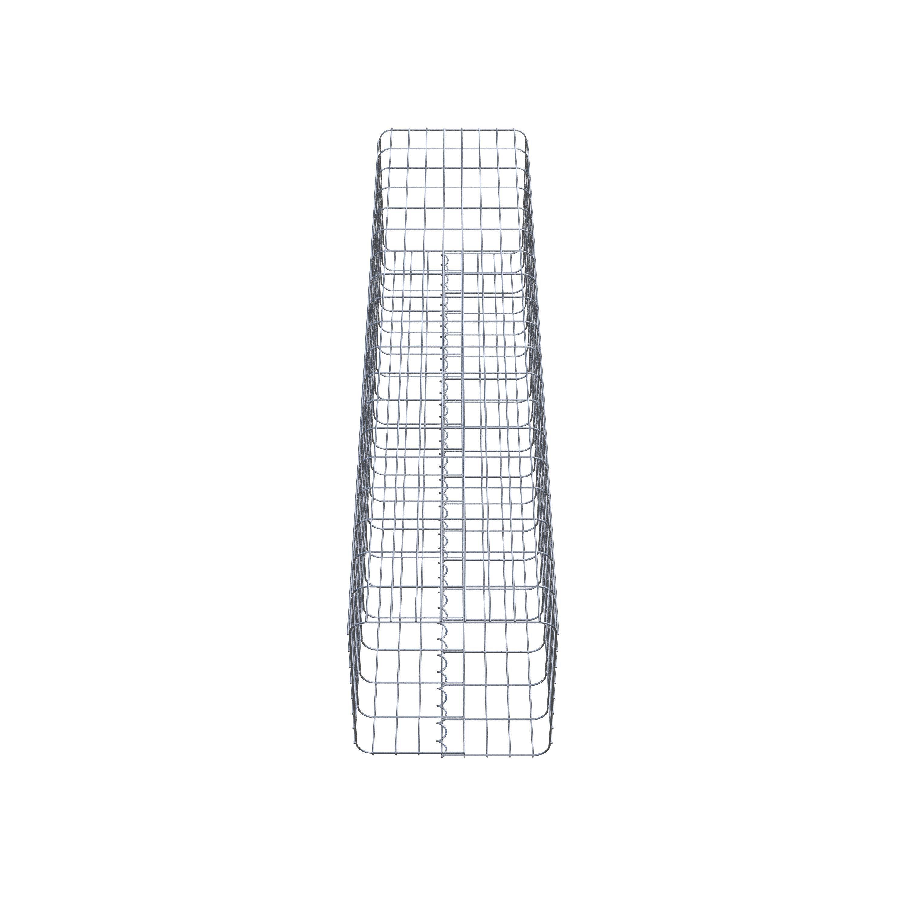 Gabionpelare 42 x 42 cm, MW 5 x 10 cm kvadrat