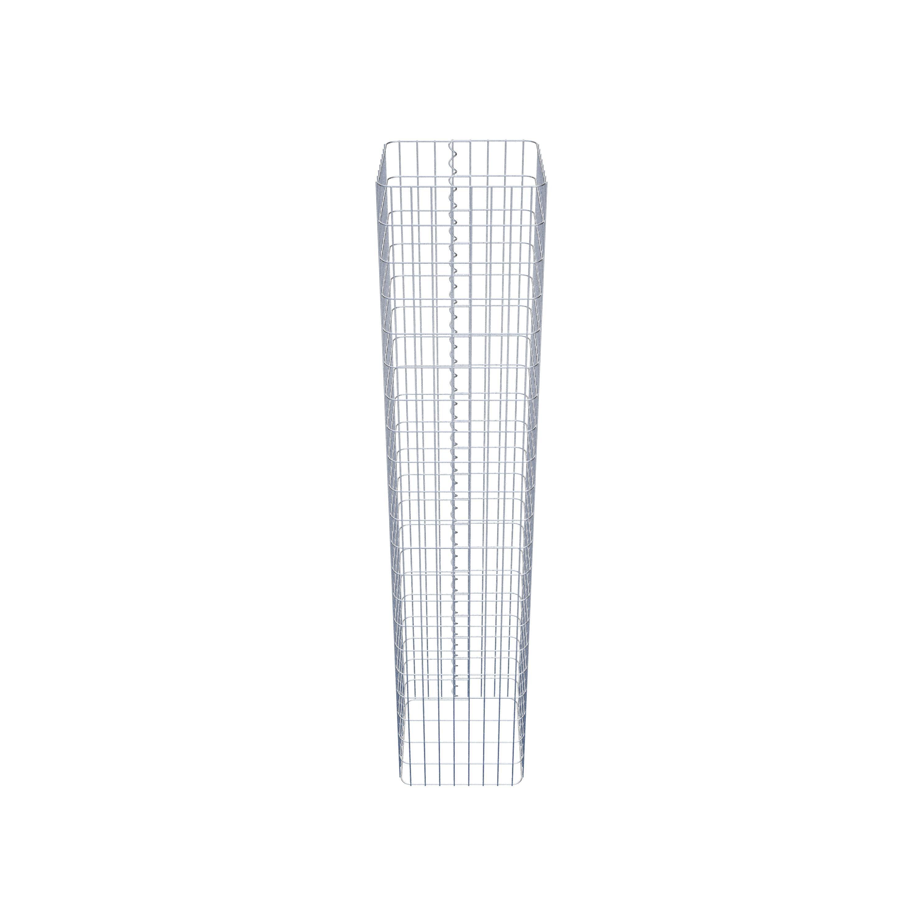 Gabionpelare 42 x 42 cm, MW 5 x 10 cm kvadrat