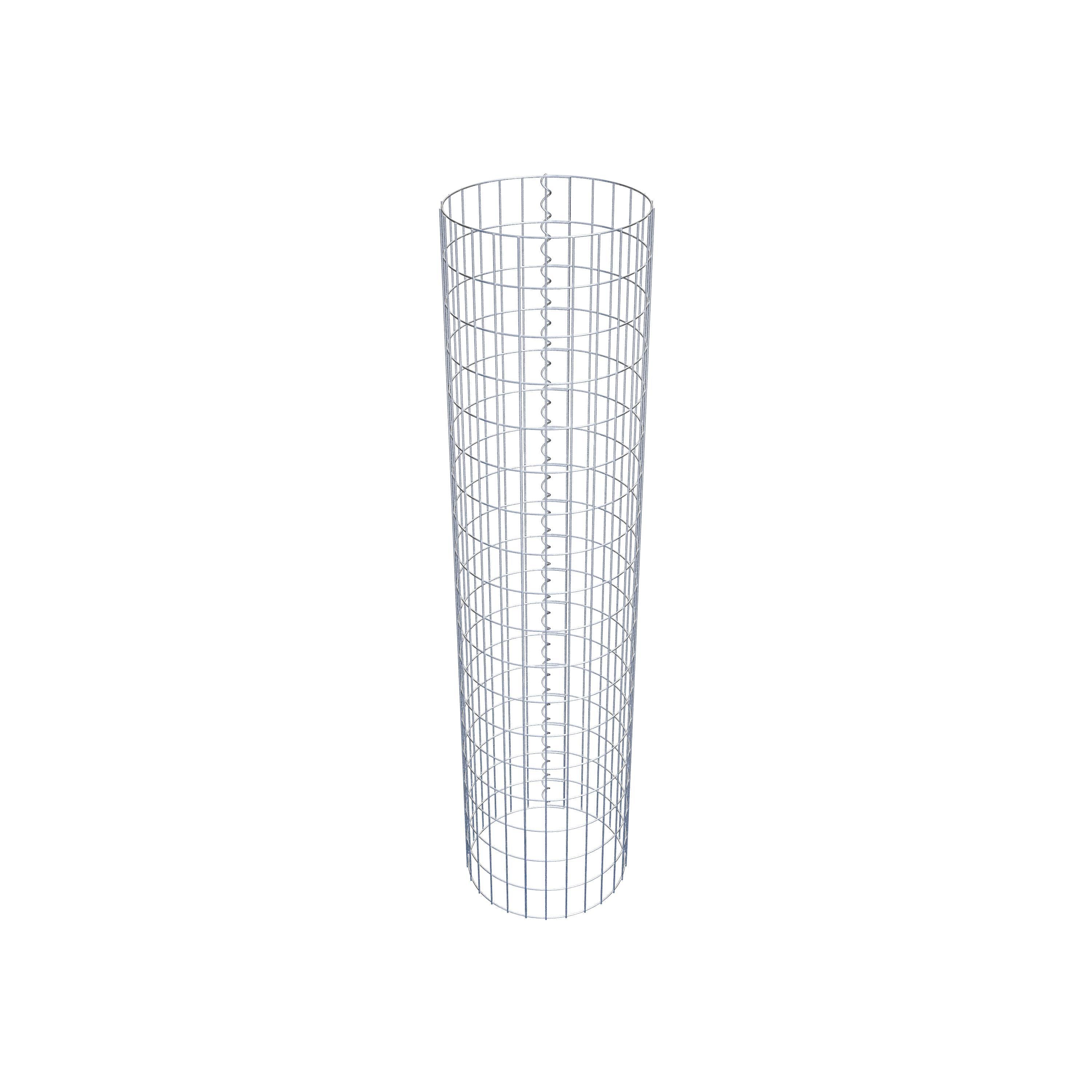 Gabionensäule Durchmesser 42 cm, MW 5 x 10 cm rund