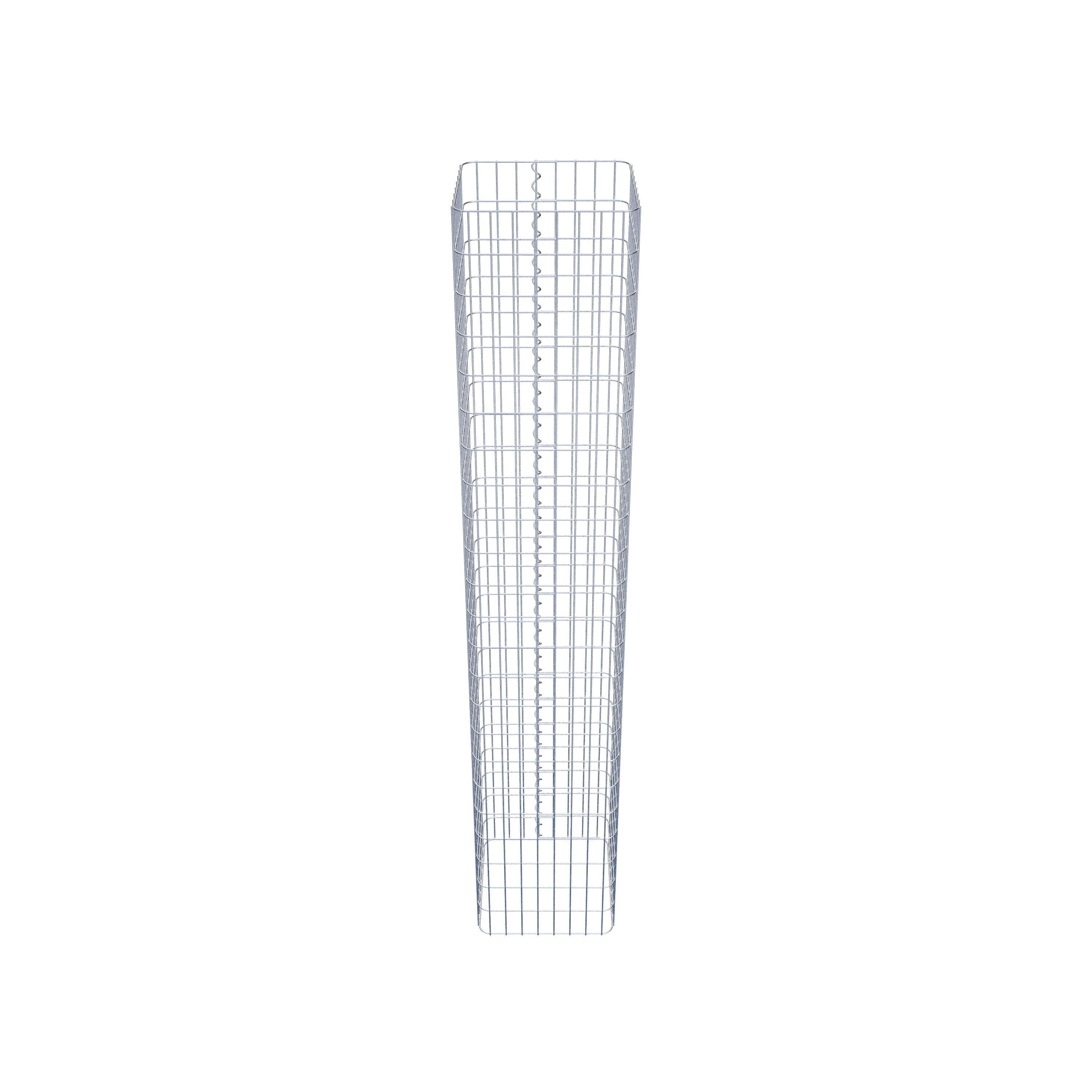 Gabionpelare 42 x 42 cm, MW 5 x 10 cm kvadrat
