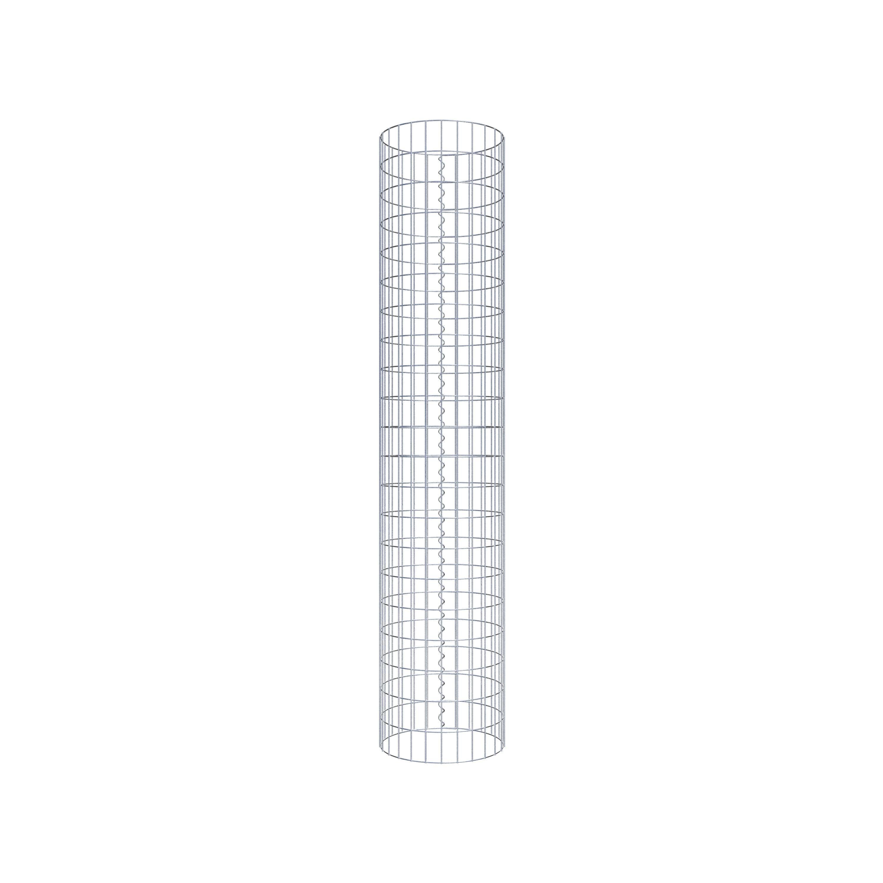 Gabionensäule Durchmesser 42 cm, MW 5 x 10 cm rund