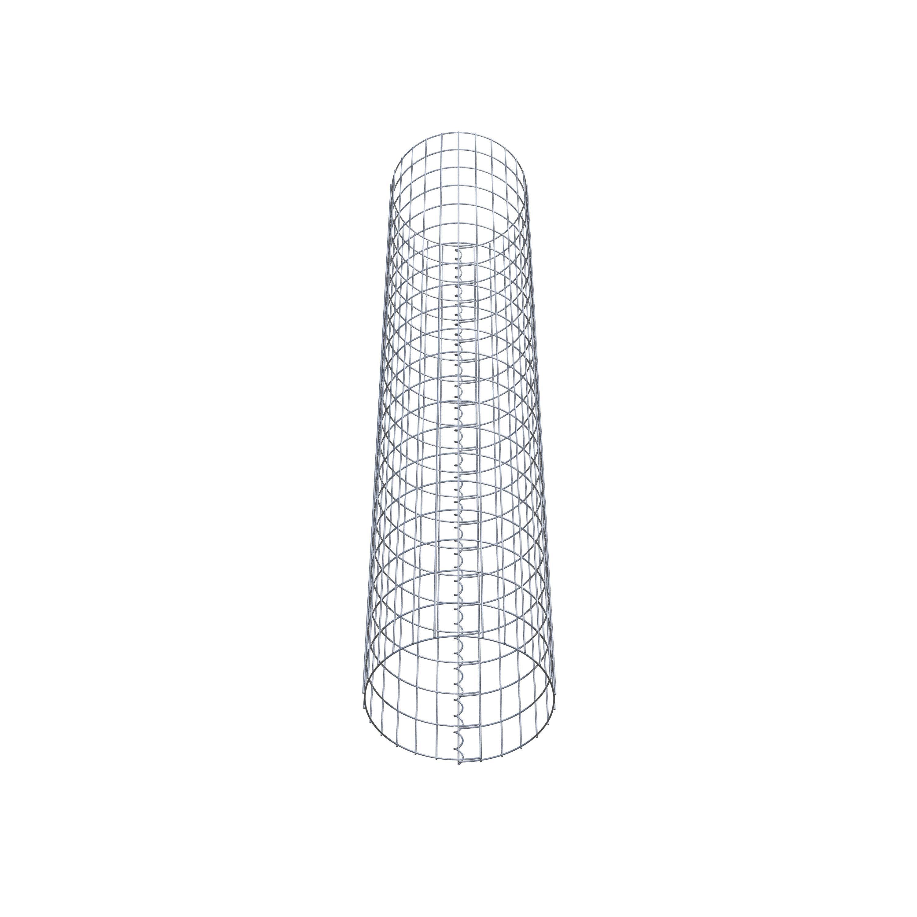 Gabionensäule Durchmesser 42 cm, MW 5 x 10 cm rund