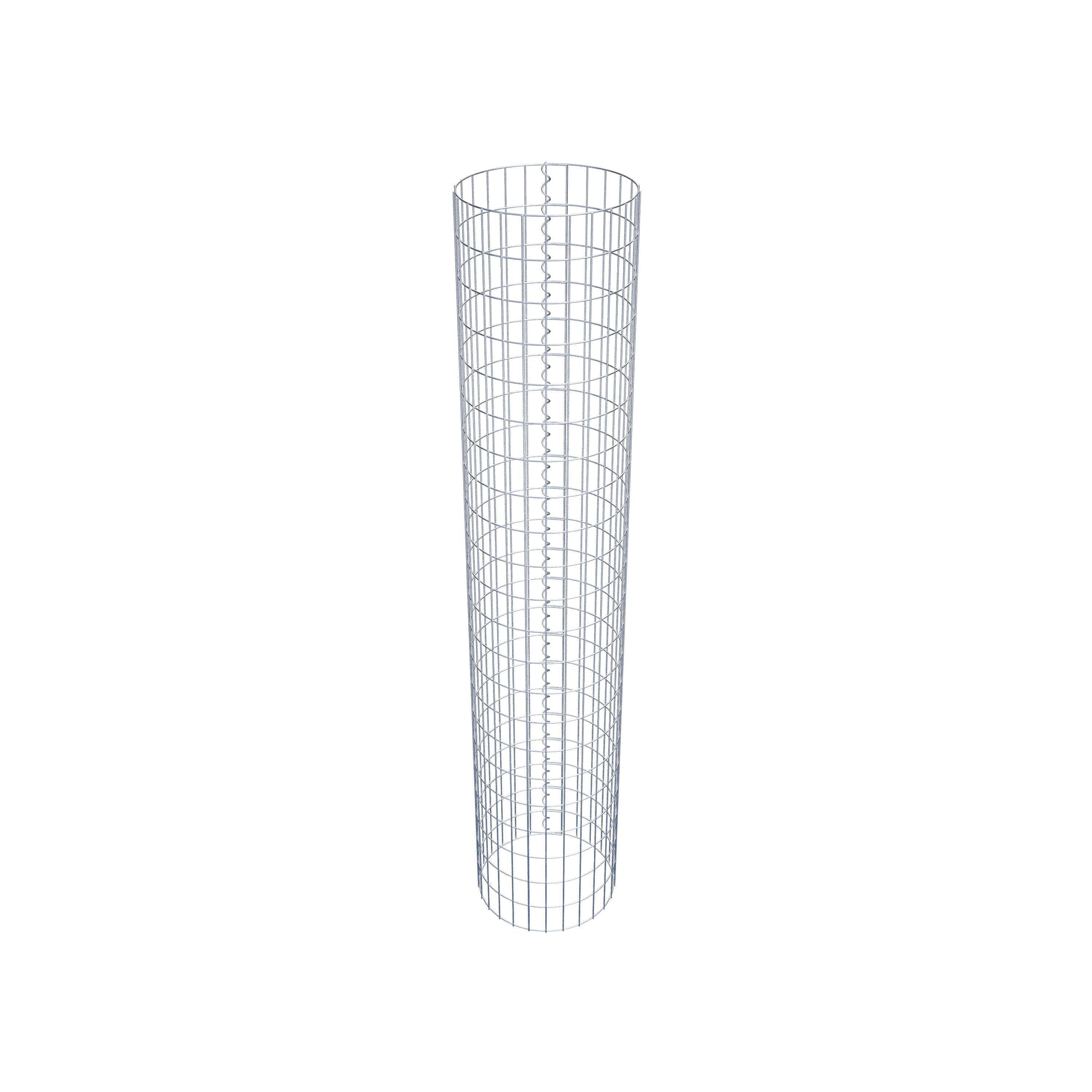 Gabionensäule Durchmesser 42 cm, MW 5 x 10 cm rund