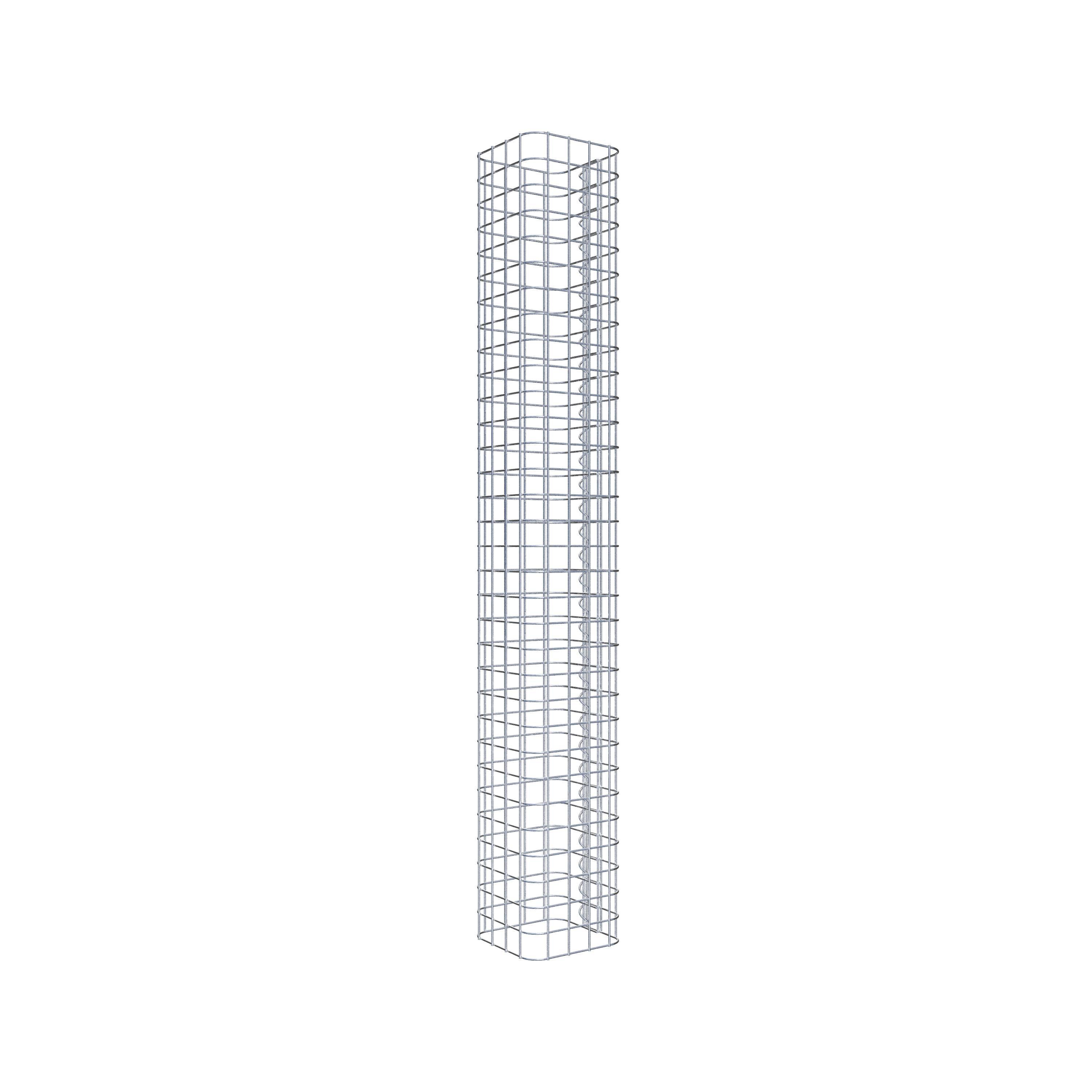 Gabionpelare 22 x 22 cm MW 5 x 5 cm kvadrat