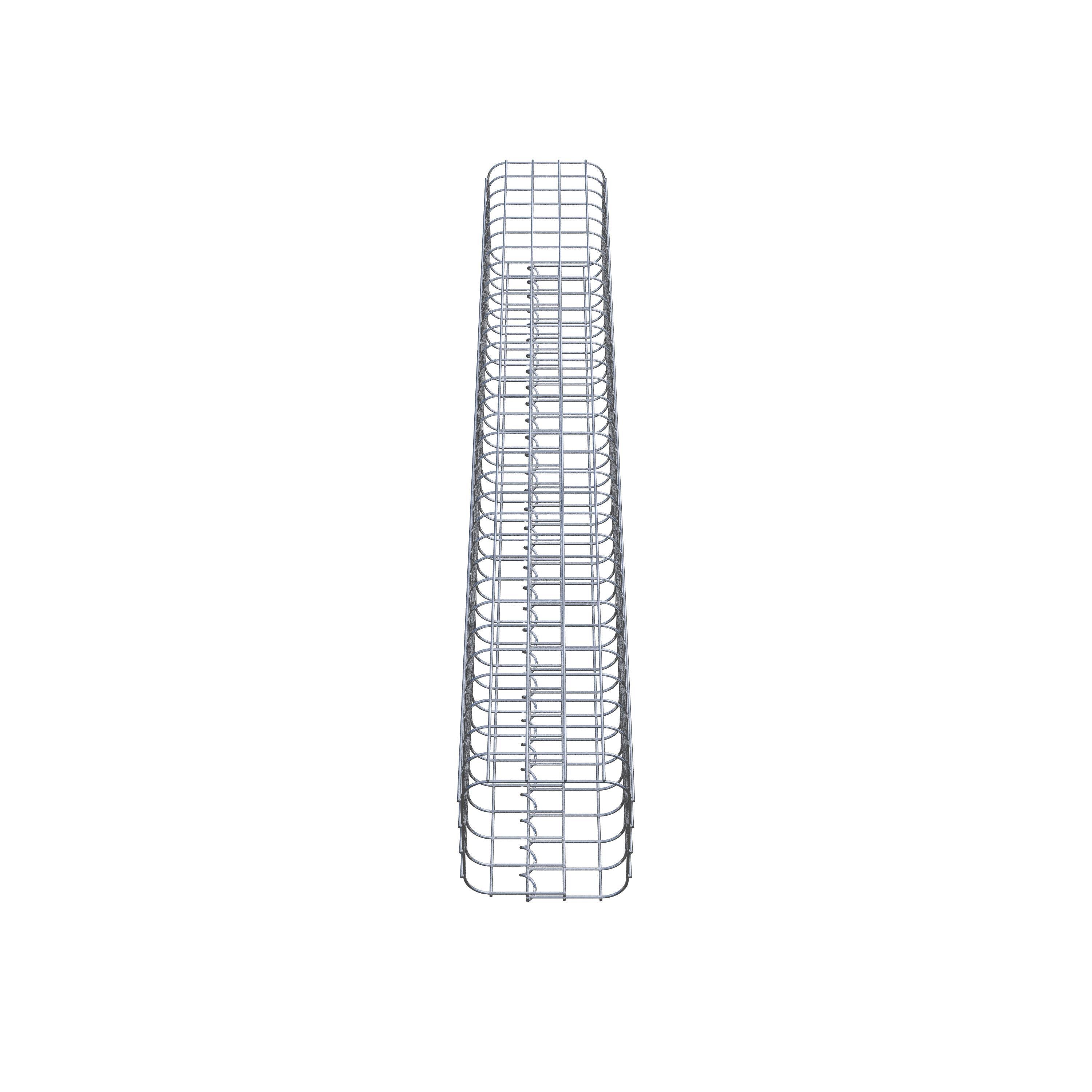 Gabionpelare 22 x 22 cm MW 5 x 5 cm kvadrat