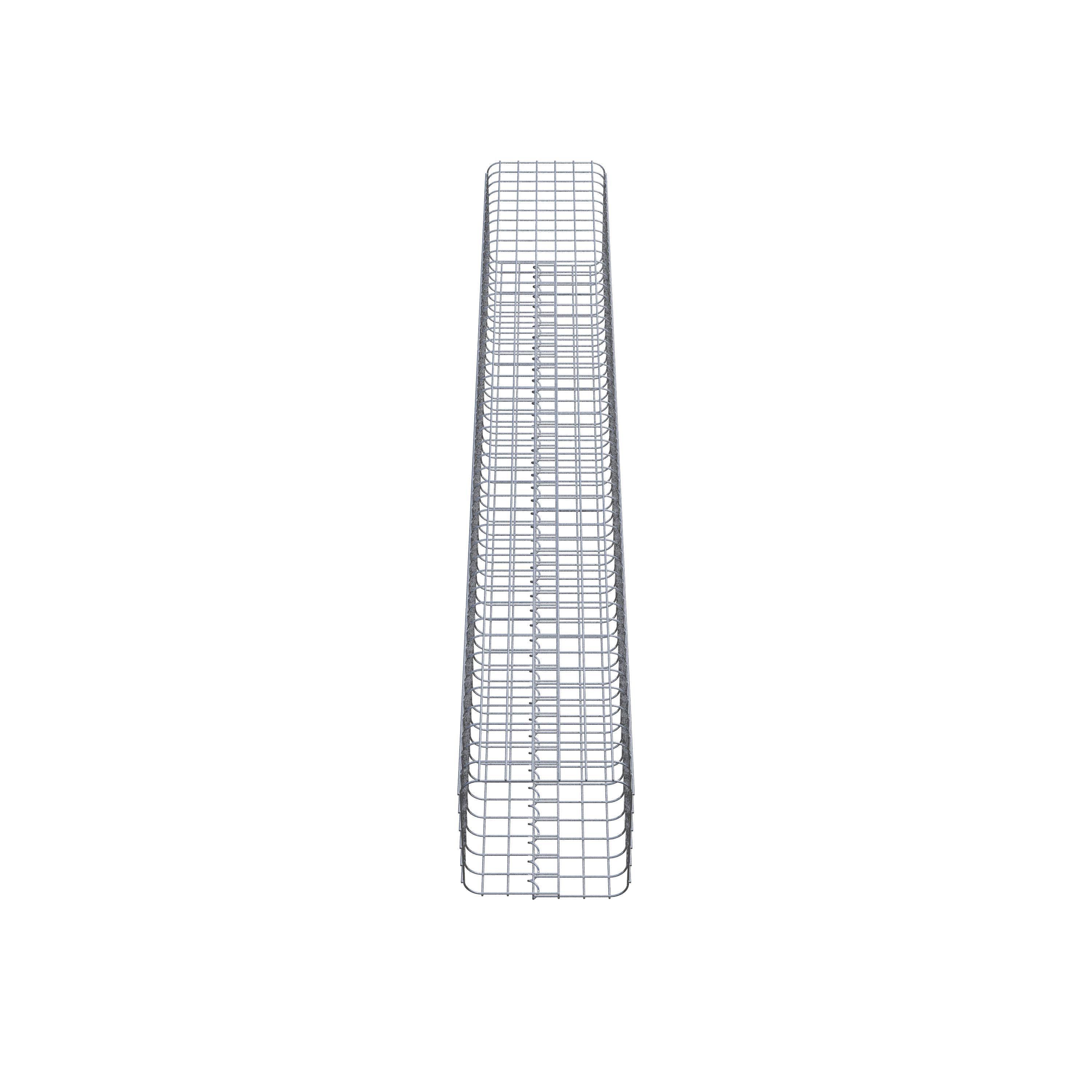 Colonne de gabion 32 x 32 cm MW 5 x 5 cm carré