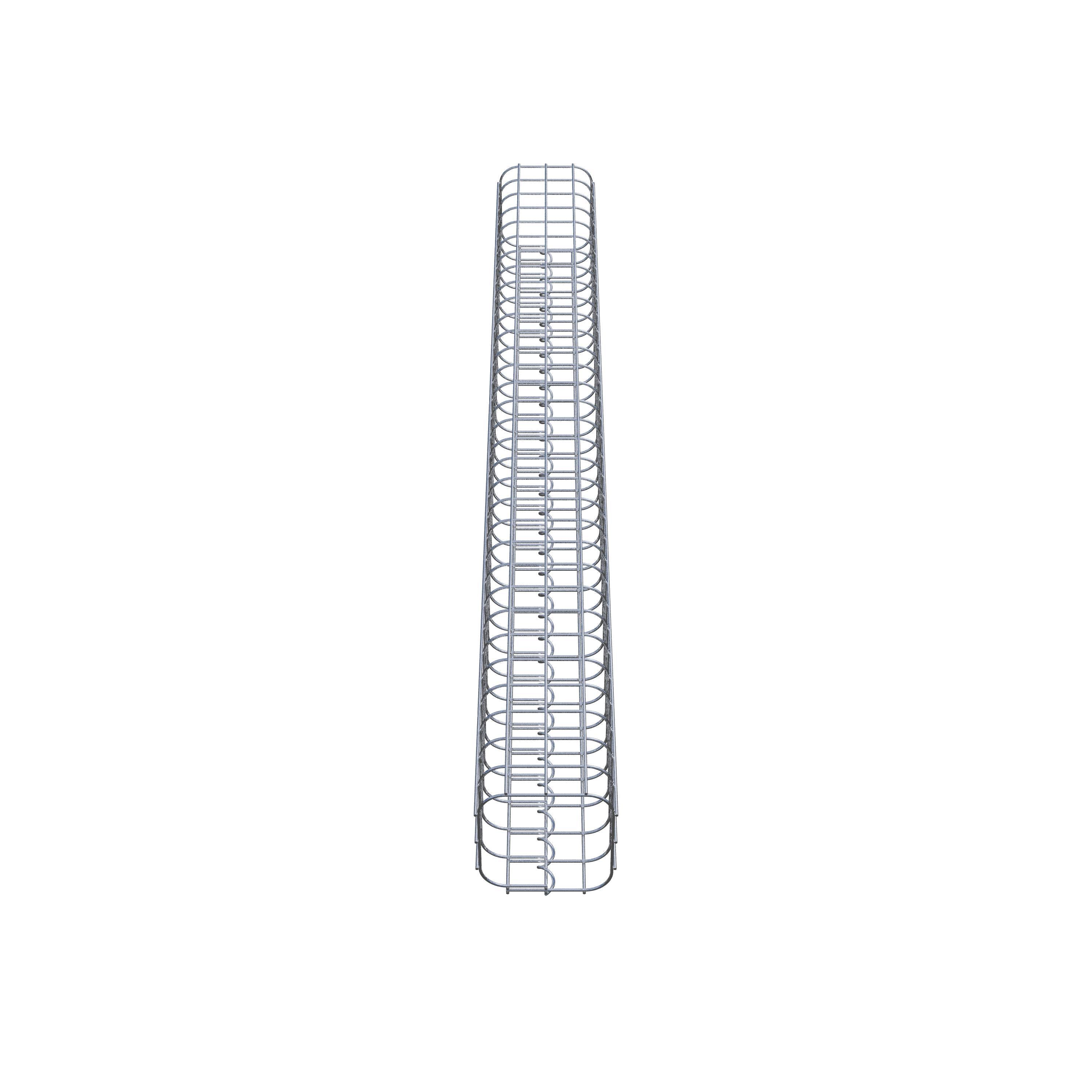 Gabionpelare 17 x 17 cm, MW 5 x 5 cm kvadrat