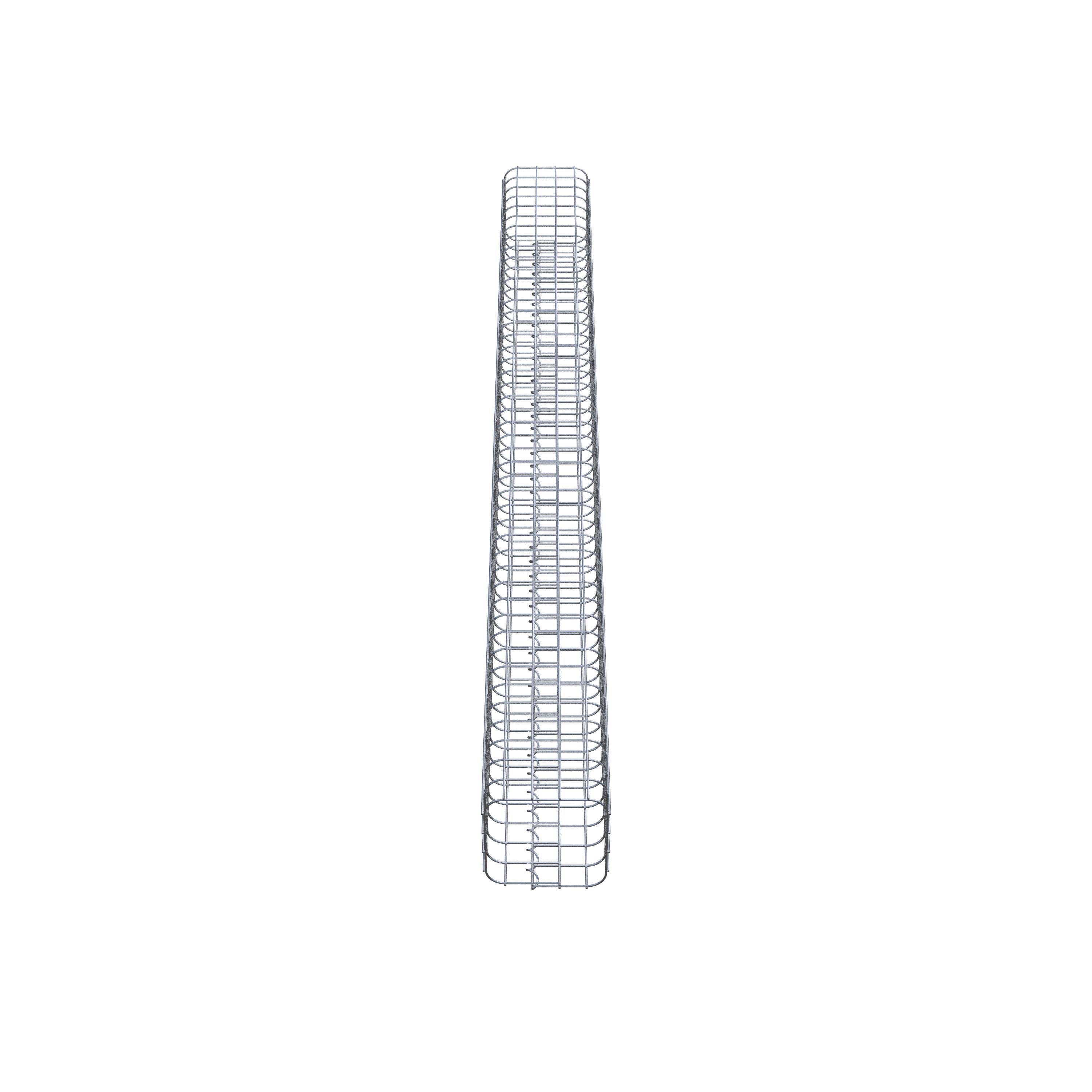 Gabionpelare 22 x 22 cm MW 5 x 5 cm kvadrat