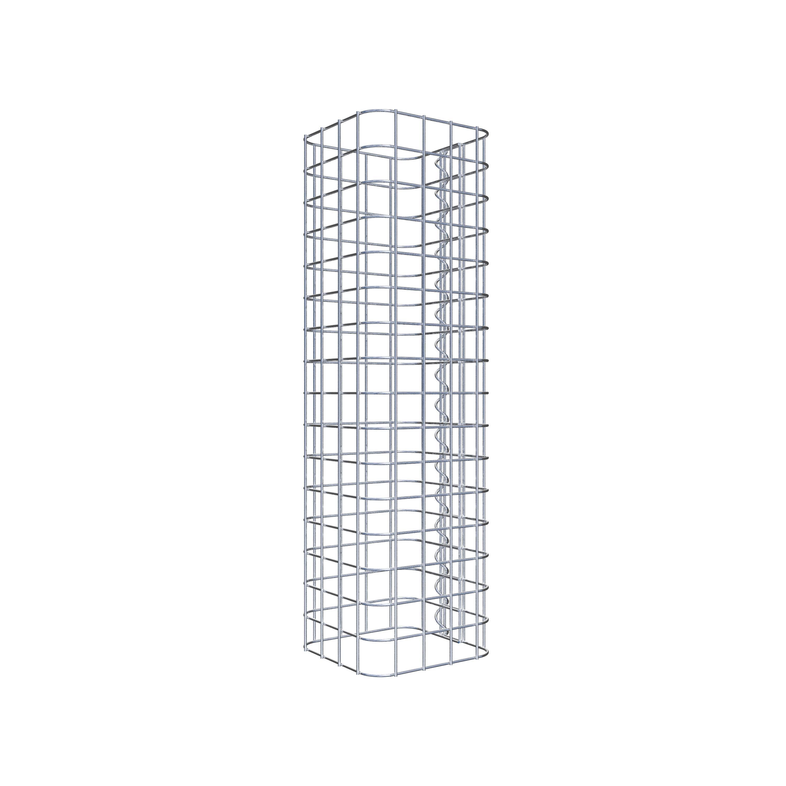 Gabionpelare 22 x 22 cm MW 5 x 5 cm kvadrat