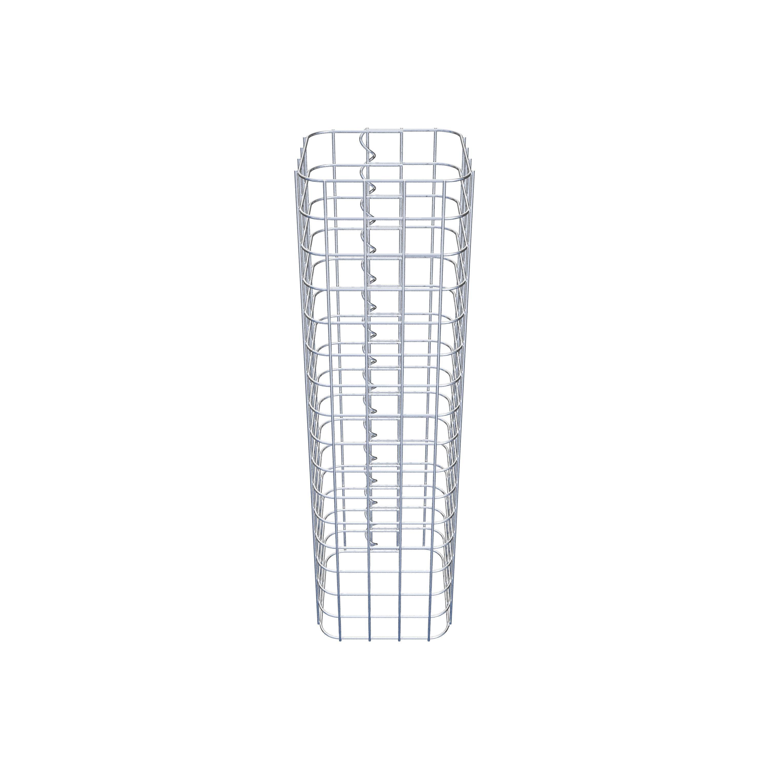Gabionpelare 22 x 22 cm MW 5 x 5 cm kvadrat