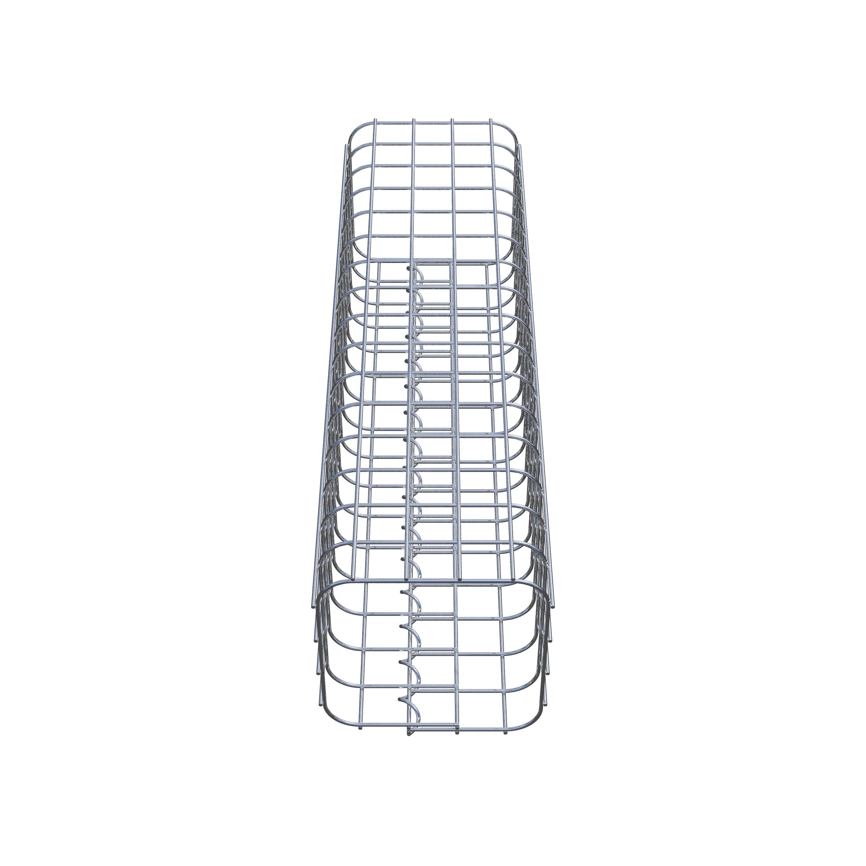 Gabionpelare 22 x 22 cm MW 5 x 5 cm kvadrat