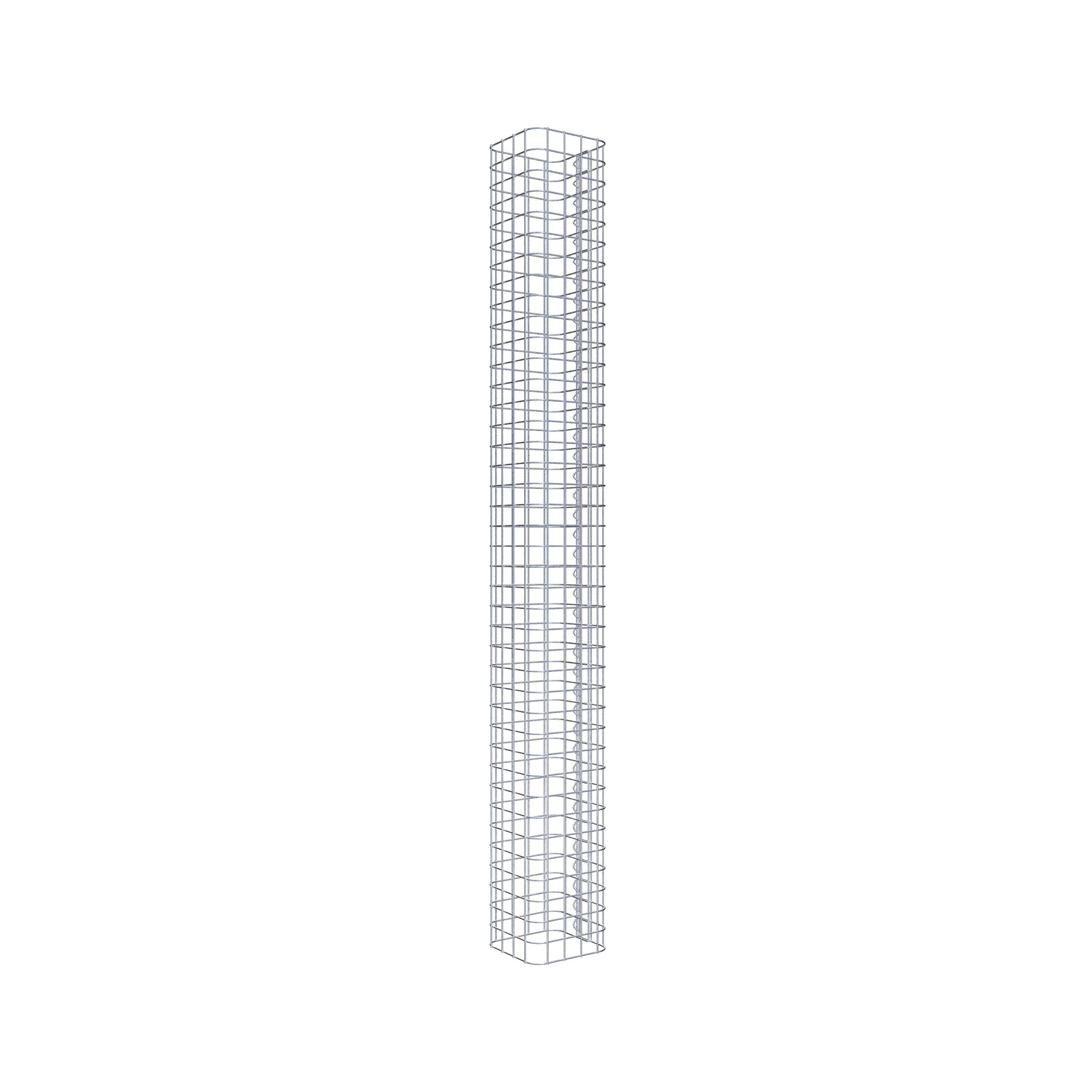 Gabionpelare 22 x 22 cm MW 5 x 5 cm kvadrat