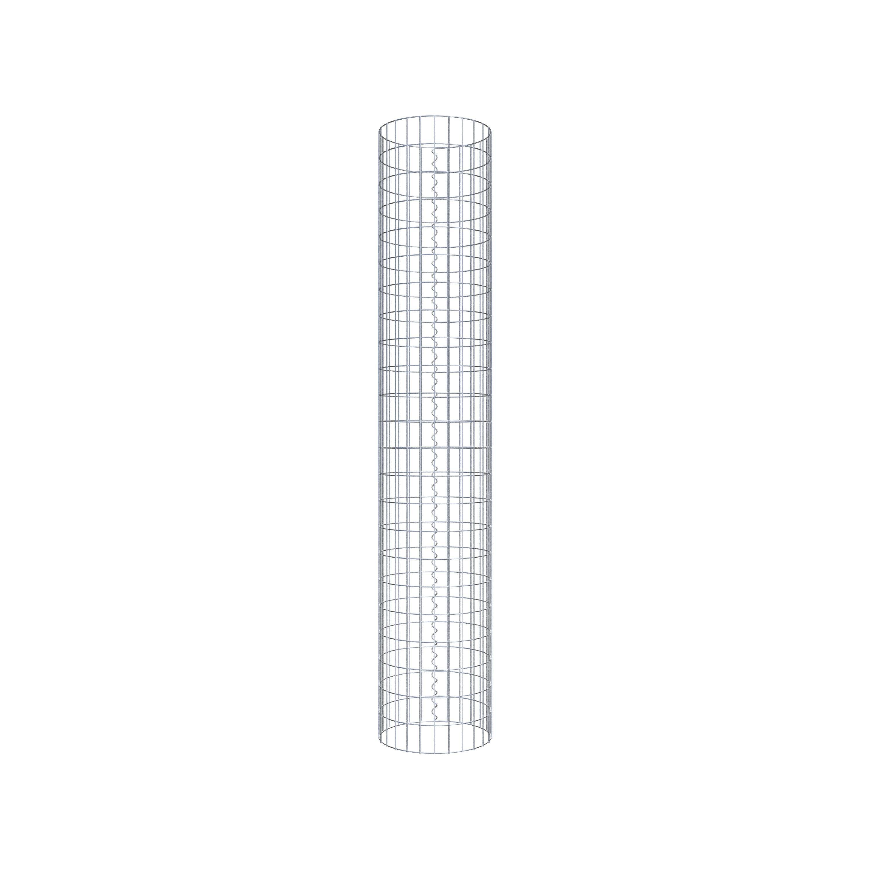 Gabionensäule Durchmesser 42 cm, MW 5 x 10 cm rund