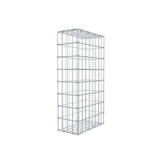 Gabion 80 cm x 40 cm x 20 cm (L x H x D), mesh size 5 cm x 10 cm, C-ring