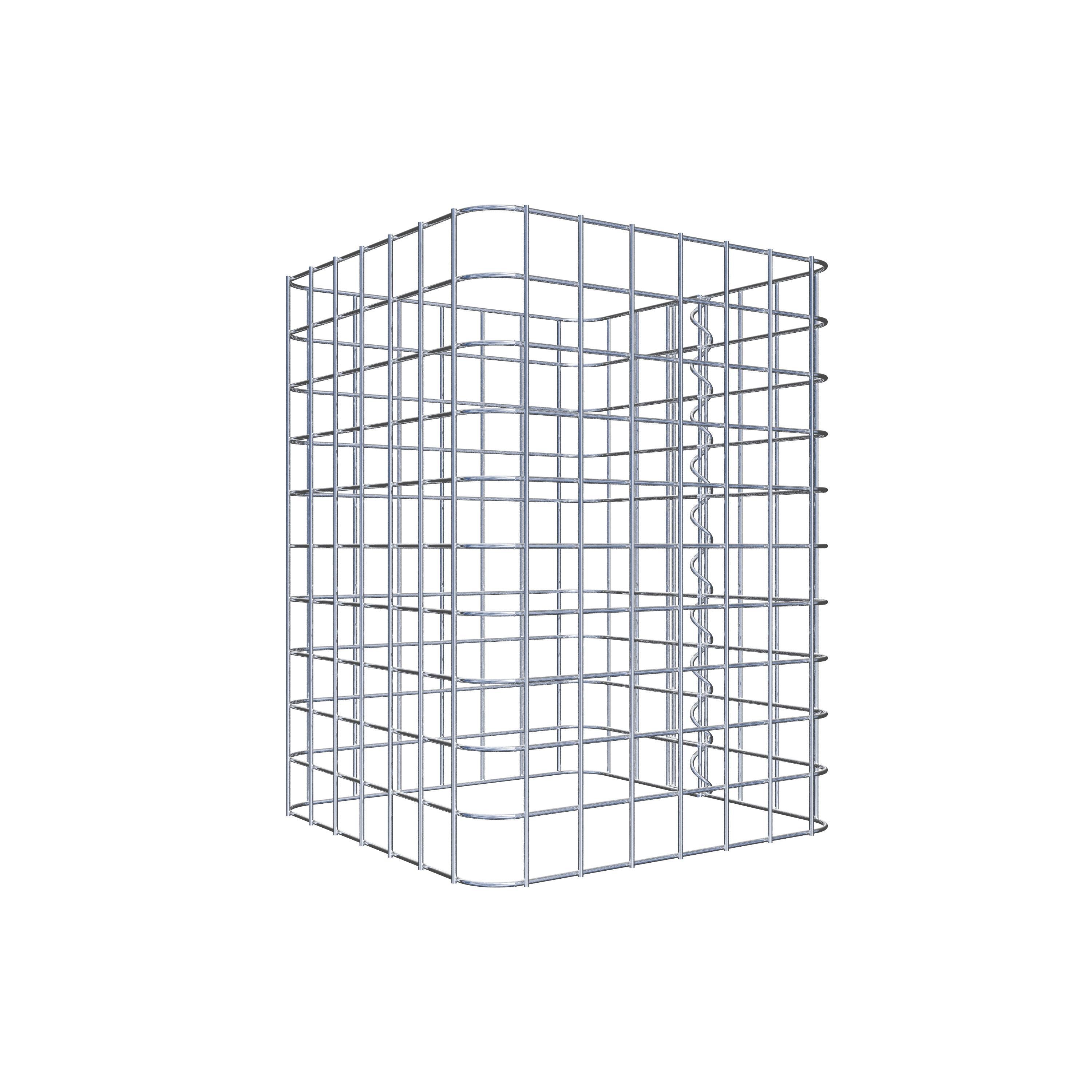Gabionpelare 42 x 42 cm MW 5 x 5 cm kvadrat