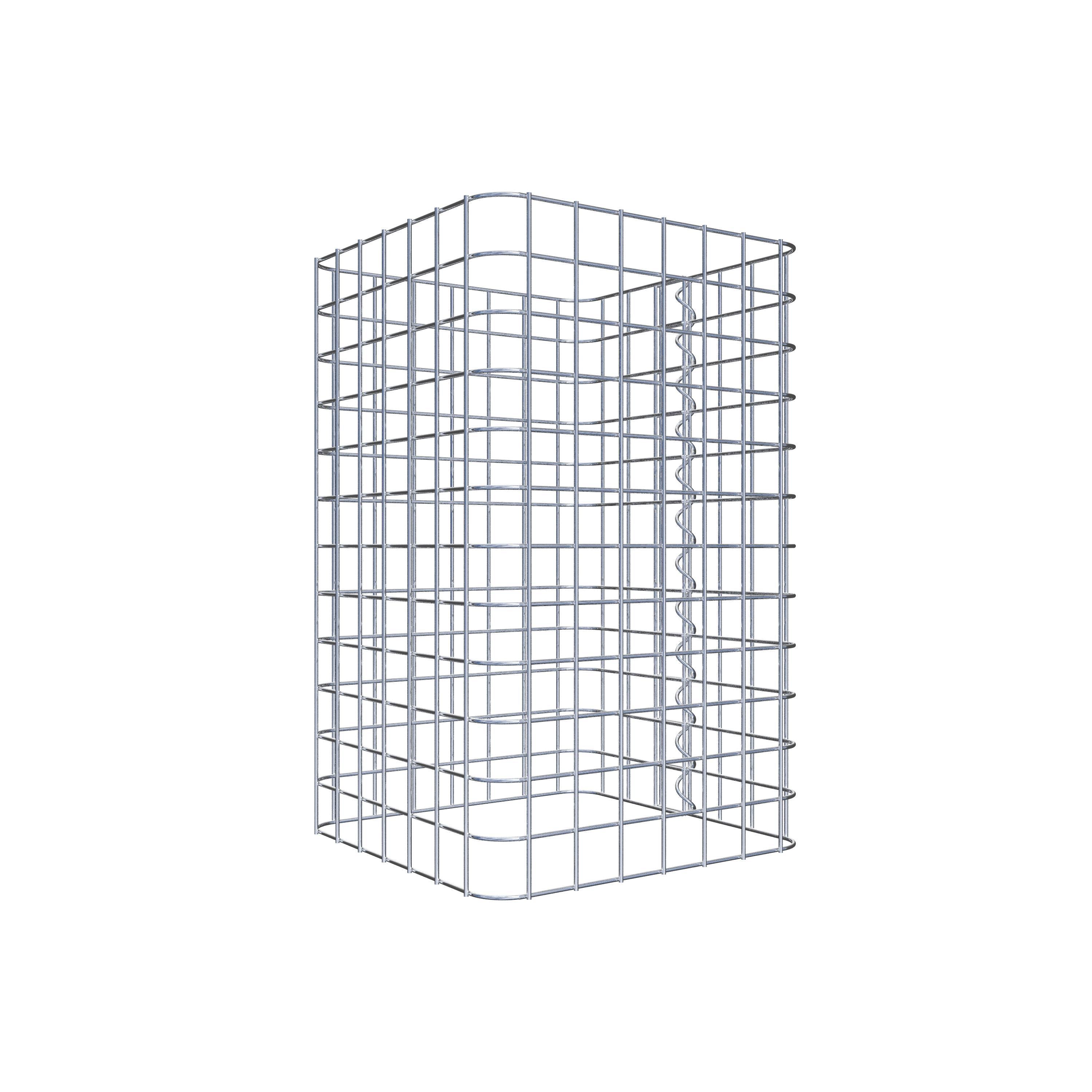 Gabionpelare 42 x 42 cm MW 5 x 5 cm kvadrat