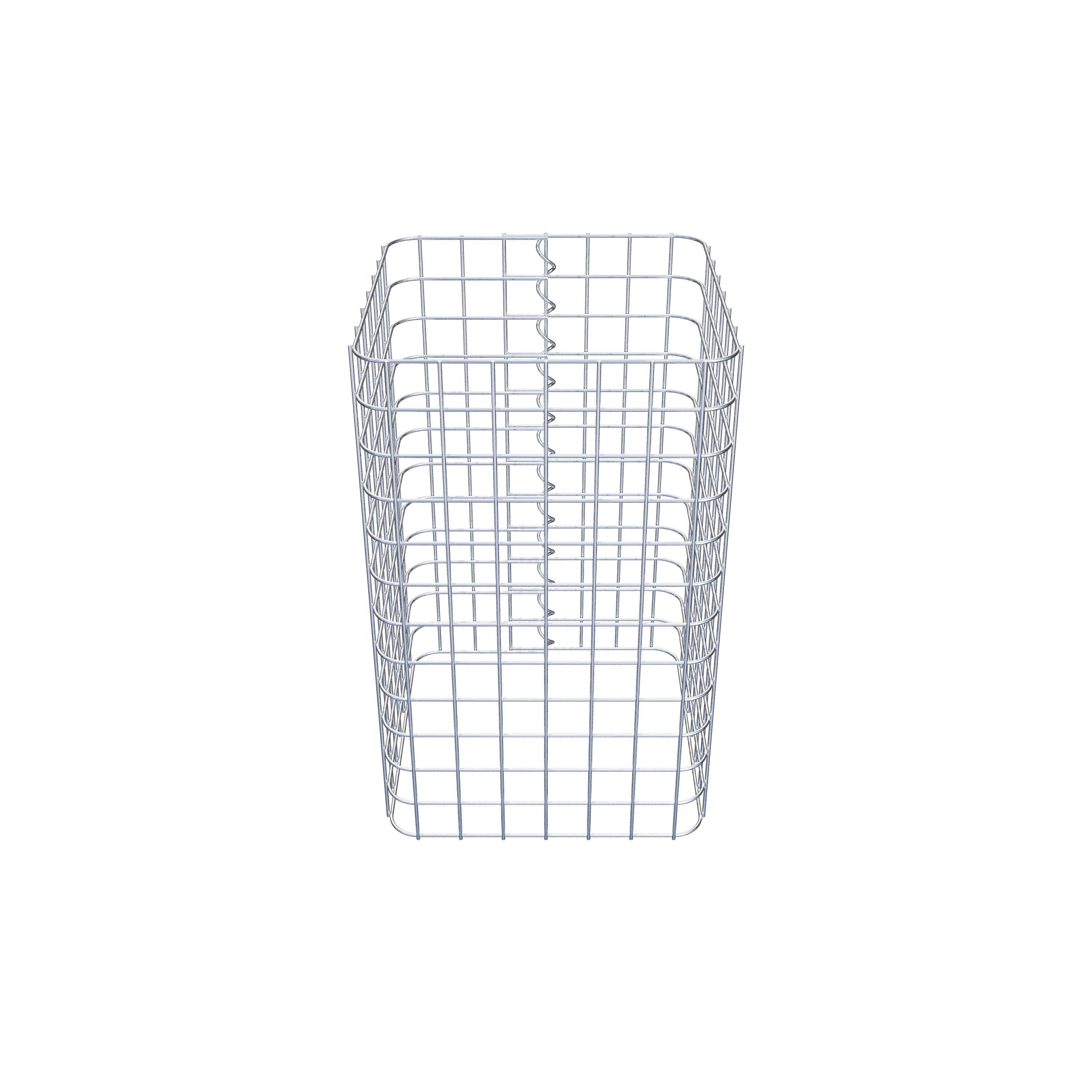 Gabionpelare 42 x 42 cm MW 5 x 5 cm kvadrat