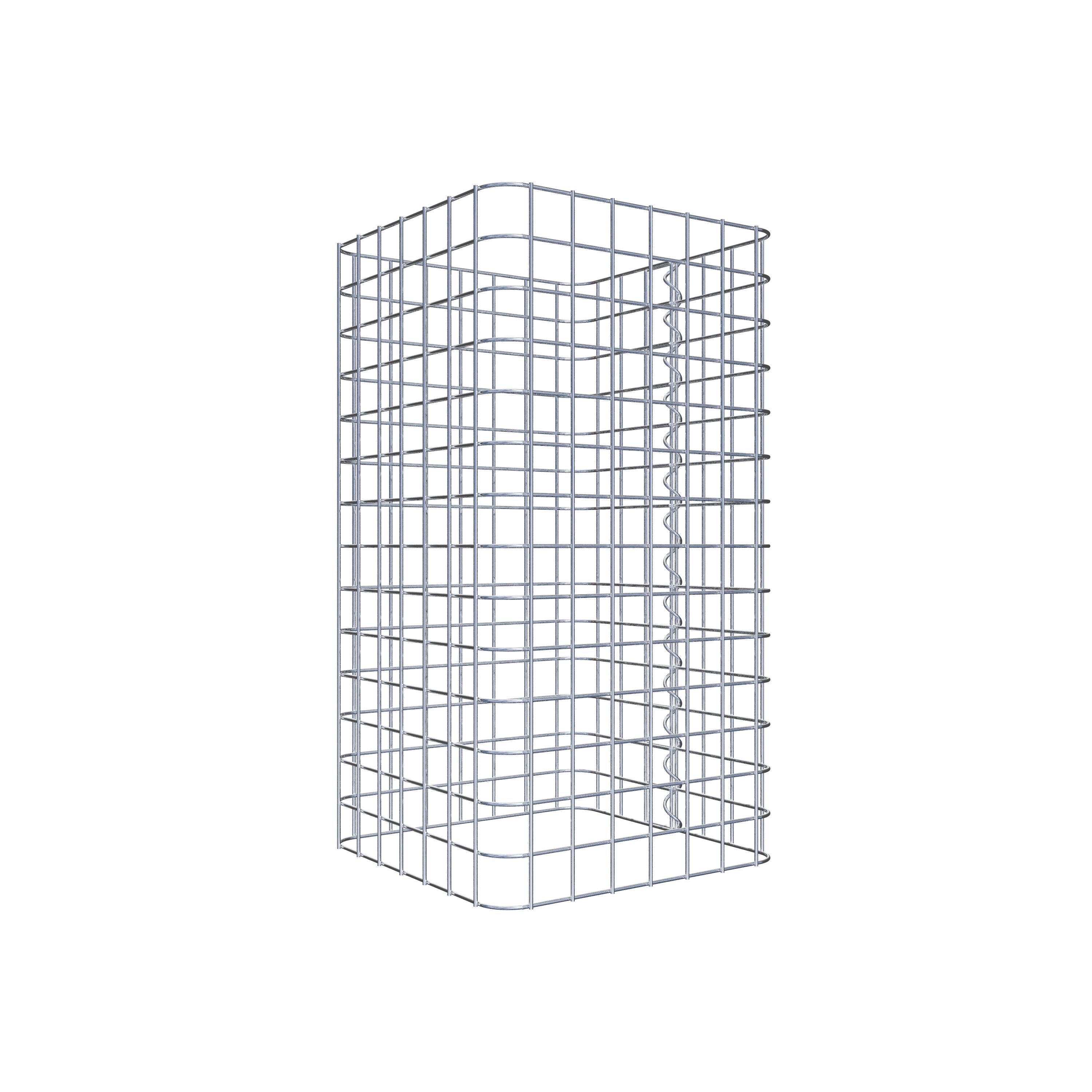 Gabionpelare 42 x 42 cm MW 5 x 5 cm kvadrat