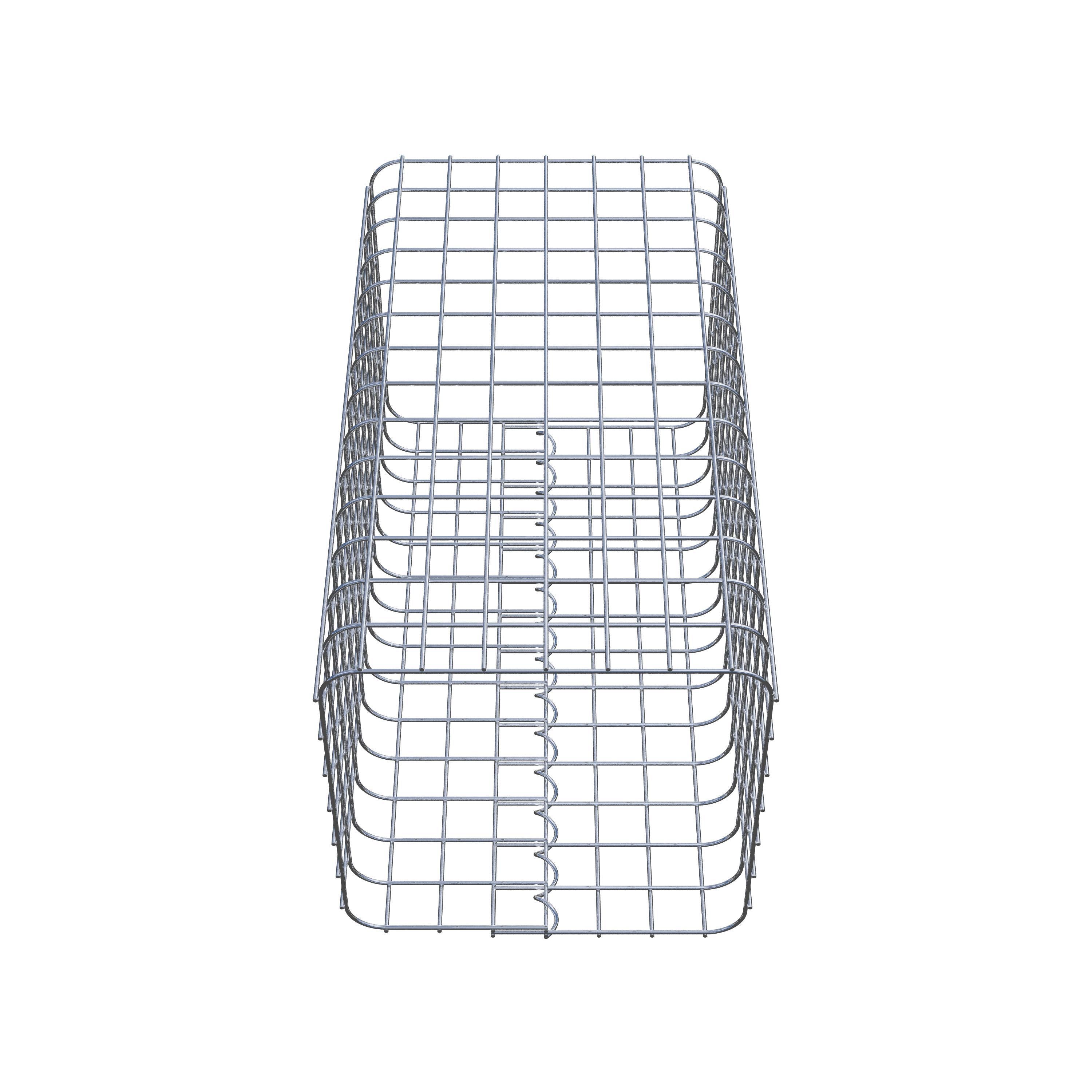 Gabionpelare 42 x 42 cm MW 5 x 5 cm kvadrat