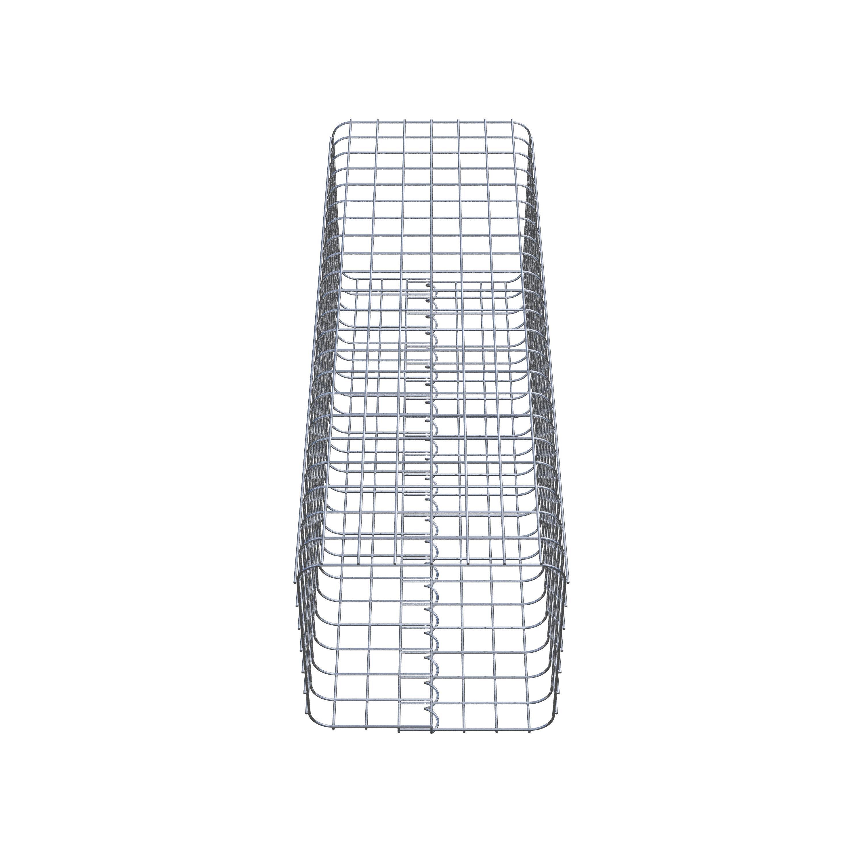 Gabionpelare 42 x 42 cm MW 5 x 5 cm kvadrat
