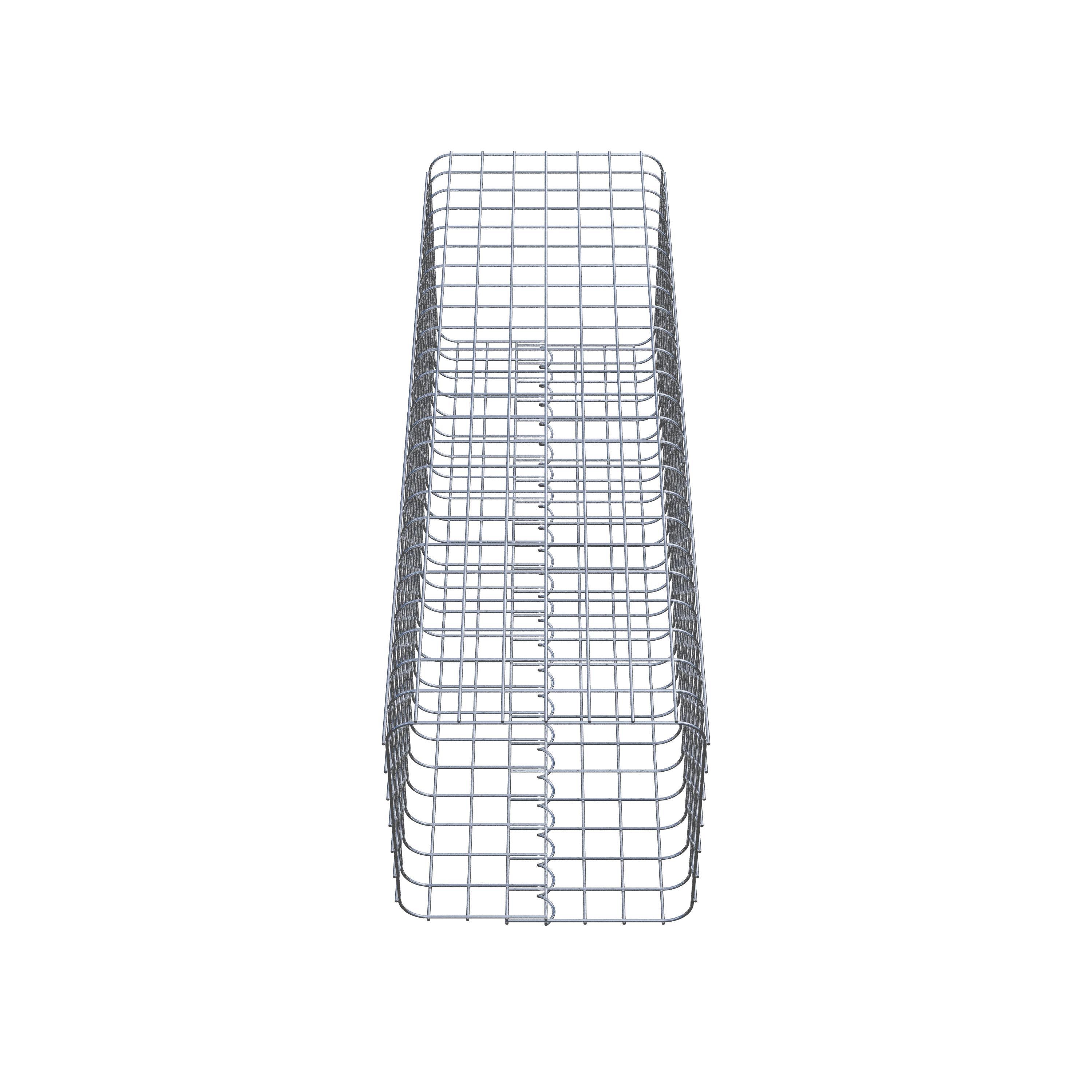 Gabionpelare 42 x 42 cm MW 5 x 5 cm kvadrat