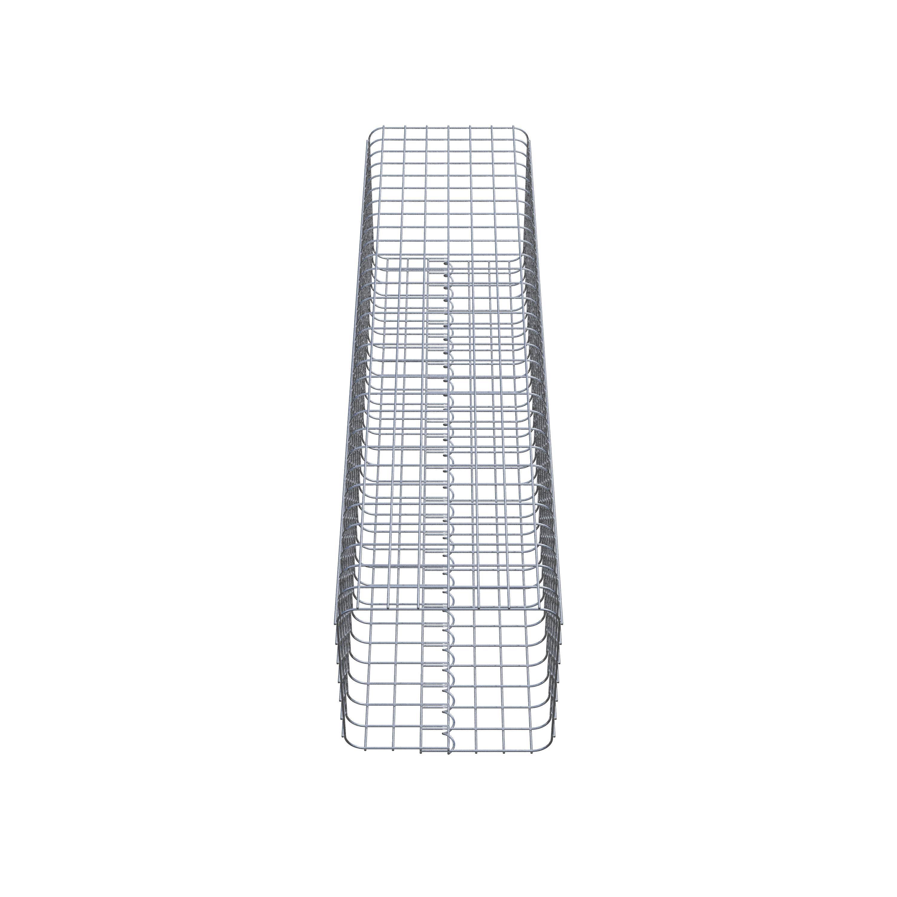 Gabionpelare 42 x 42 cm MW 5 x 5 cm kvadrat