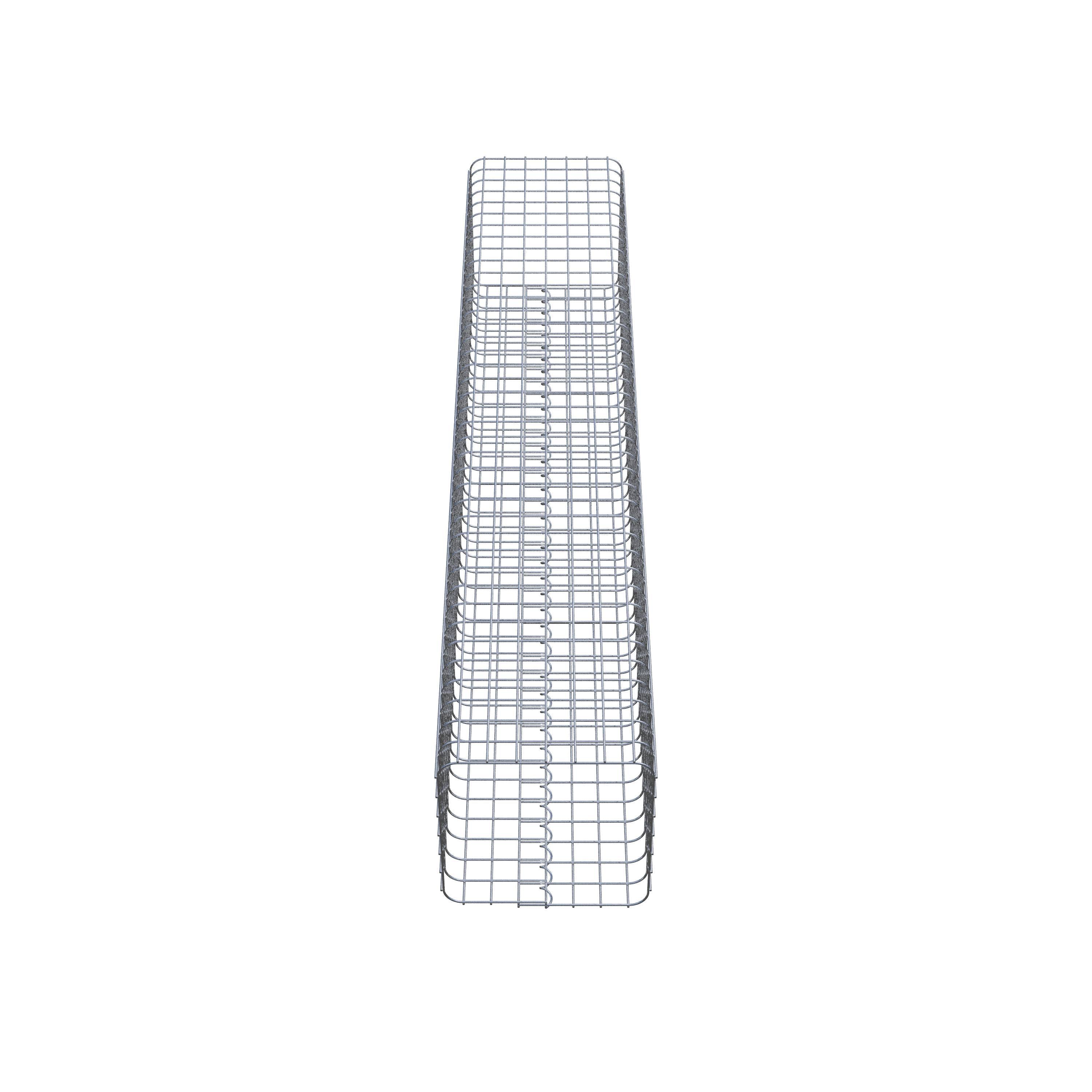 Gabionpelare 42 x 42 cm MW 5 x 5 cm kvadrat