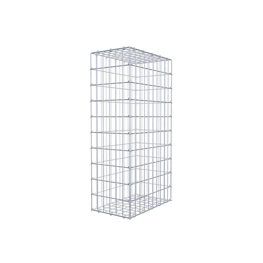 Gabion 100 cm x 50 cm x 30 cm (L x H x D), maskstorlek 5 cm x 10 cm, C-ring