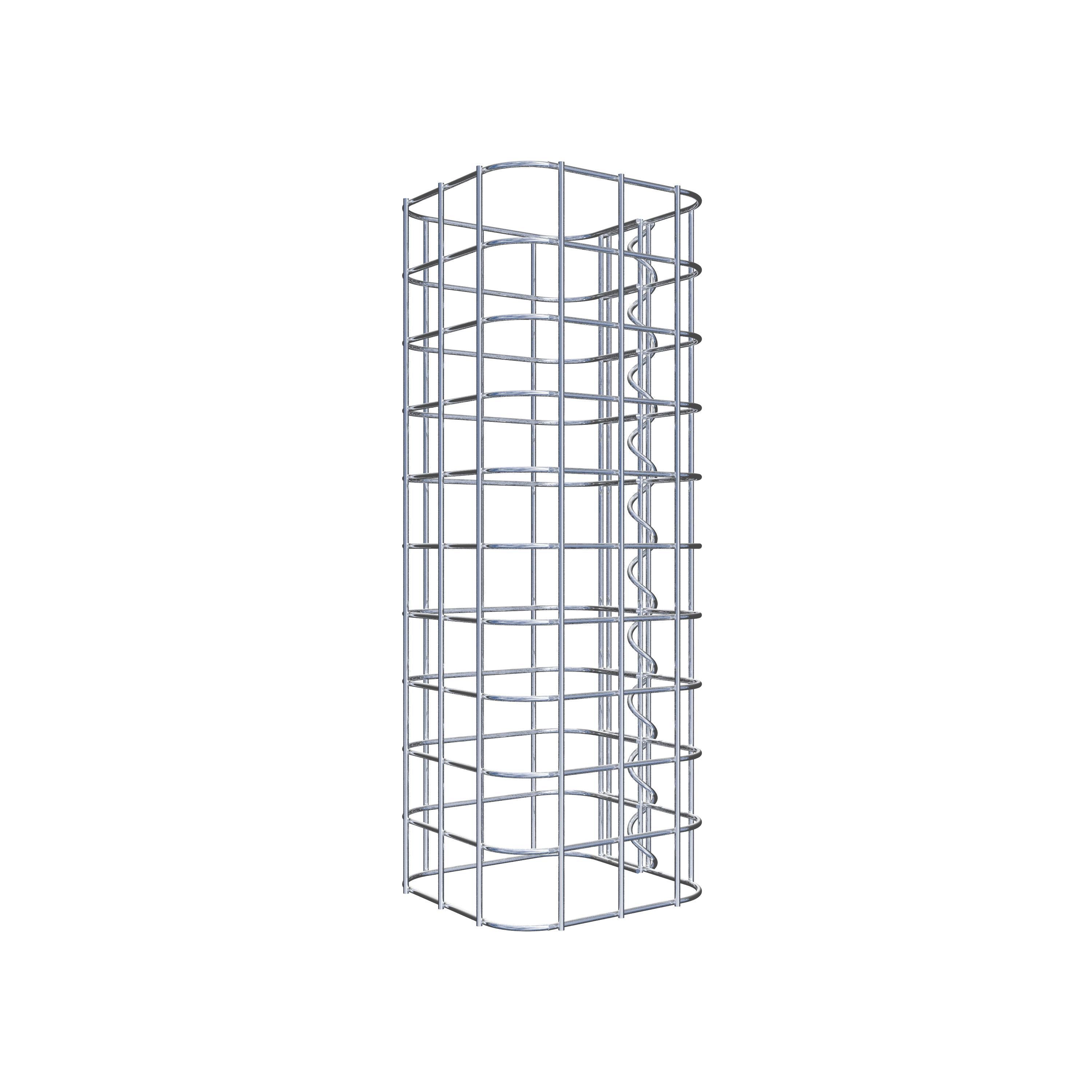 Gabionpelare 17 x 17 cm, MW 5 x 5 cm kvadrat