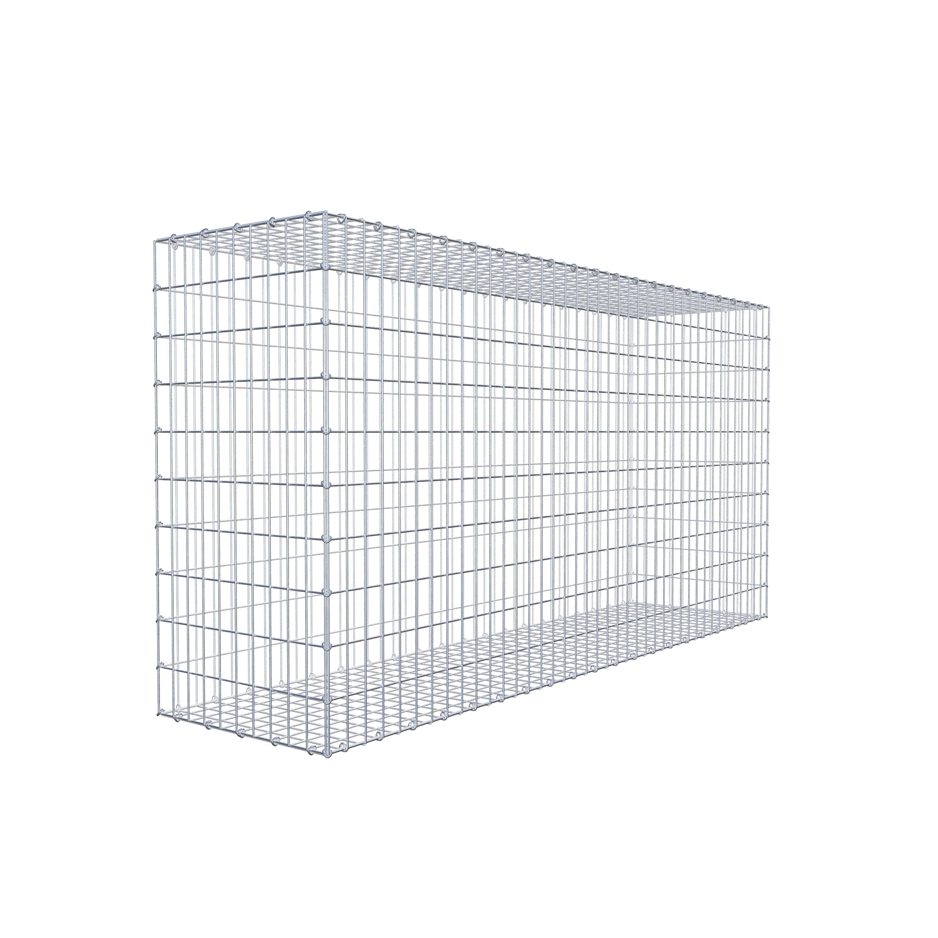 Schanskorf 200 cm x 100 cm x 50 cm (L x H x D), maaswijdte 5 cm x 10 cm, C-ring