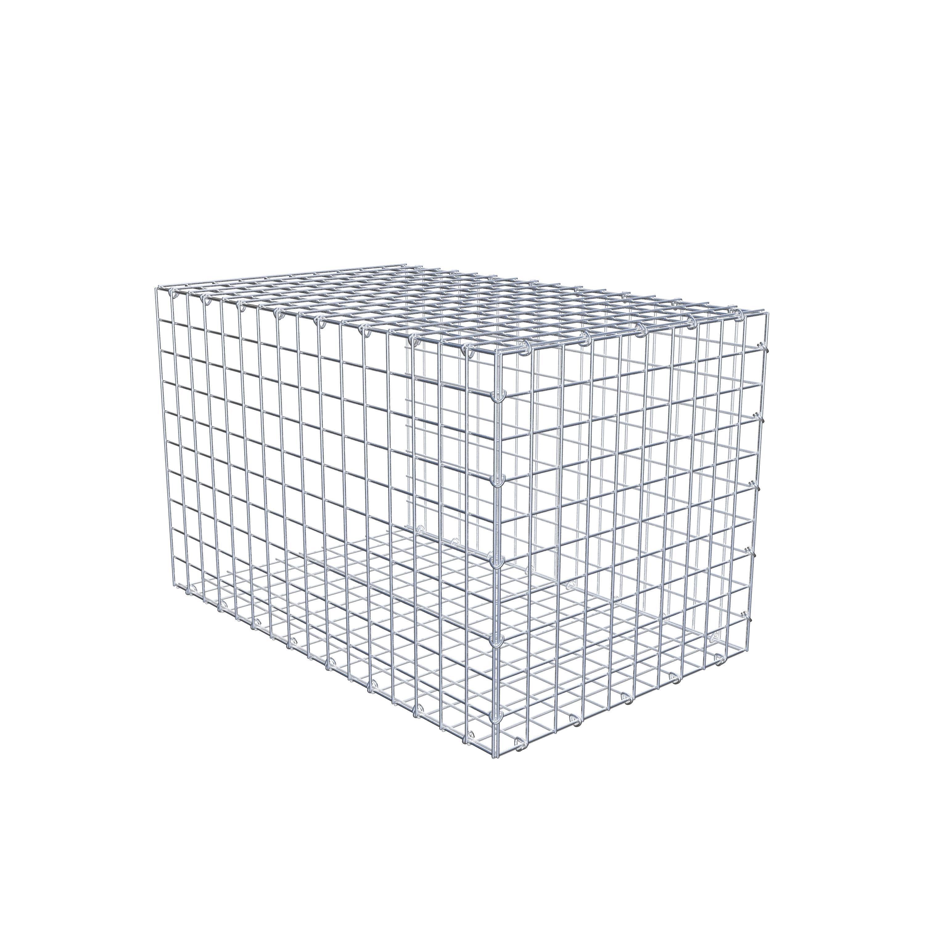Anbaugabione Typ 2 80 cm x 50 cm x 50 cm (L x H x T), Maschenweite 5 cm x 5 cm, C-Ring