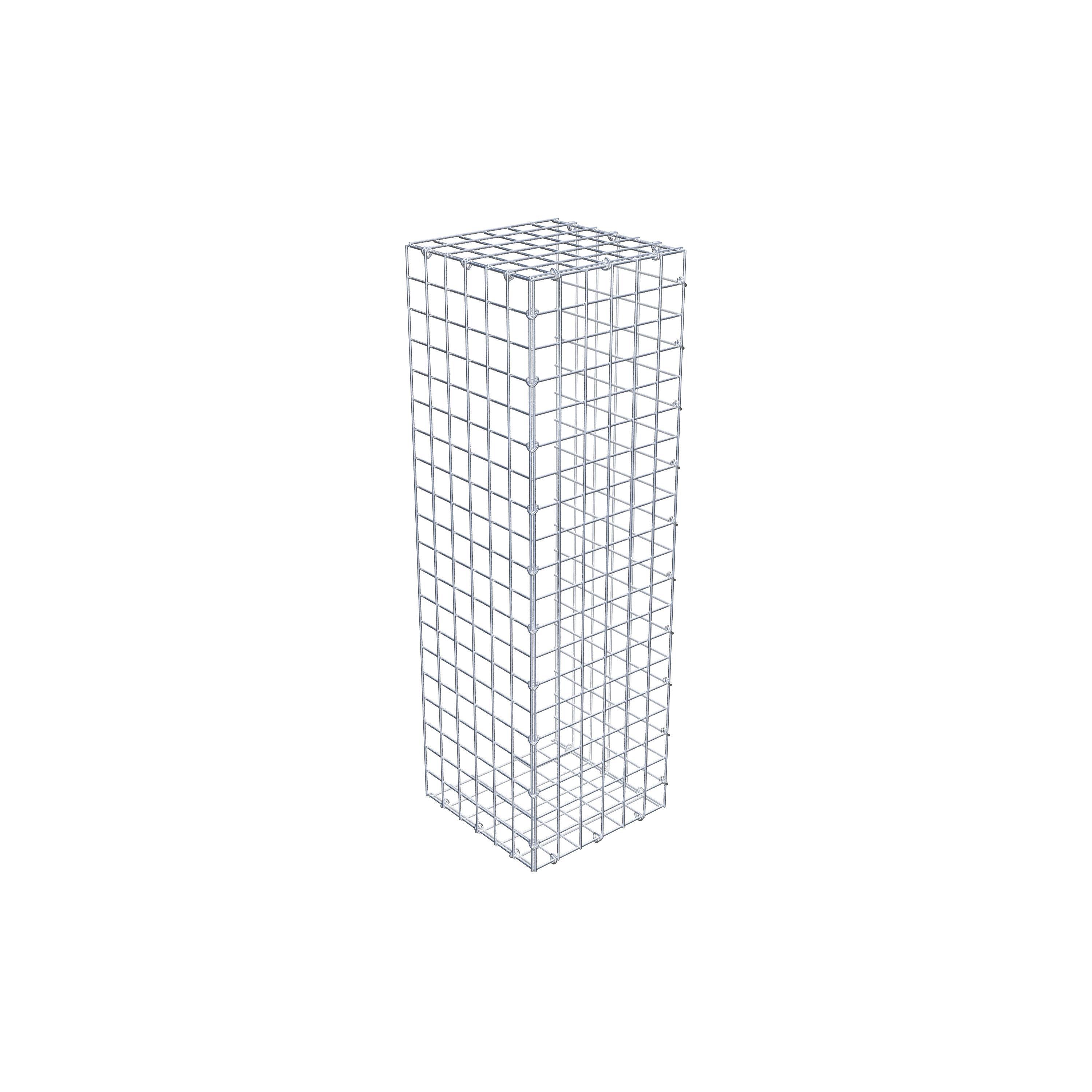 Gabião Tipo 2 100 cm x 30 cm x 30 cm (C x A x P), malhagem 5 cm x 5 cm, anel C
