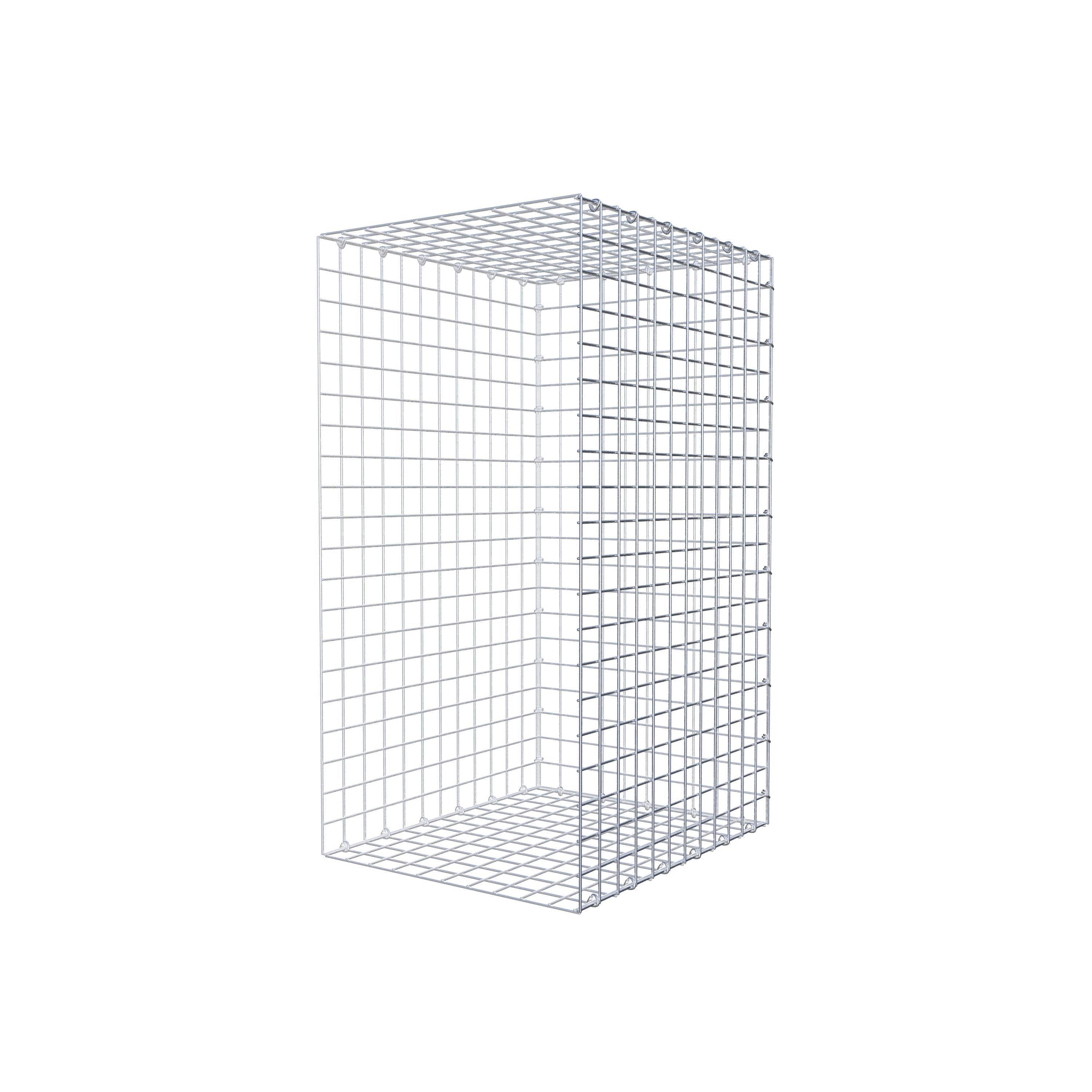Anbaugabione Typ 2 100 cm x 60 cm x 50 cm (L x H x T), Maschenweite 5 cm x 5 cm, C-Ring